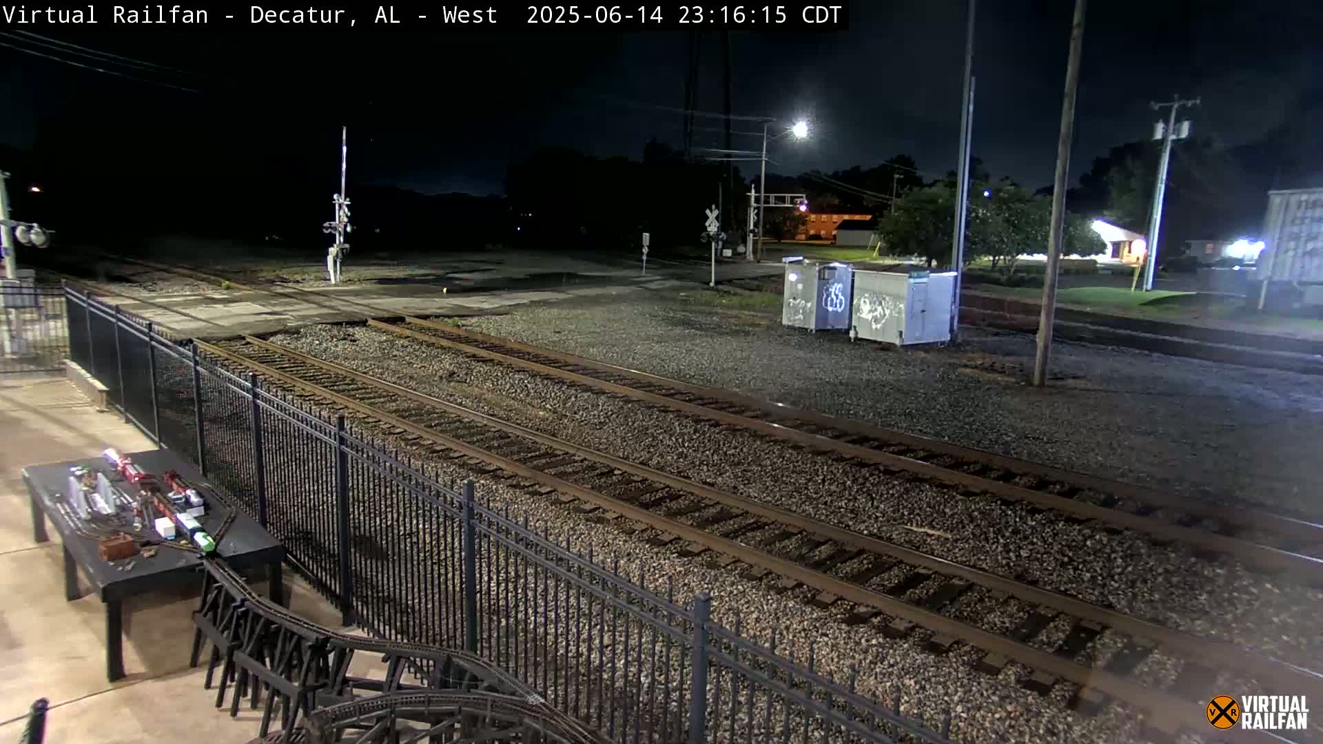Decatur Nortfolk Southern Railway Depot Junction Live Cam - Decatur, Morgan, Alabama, USA