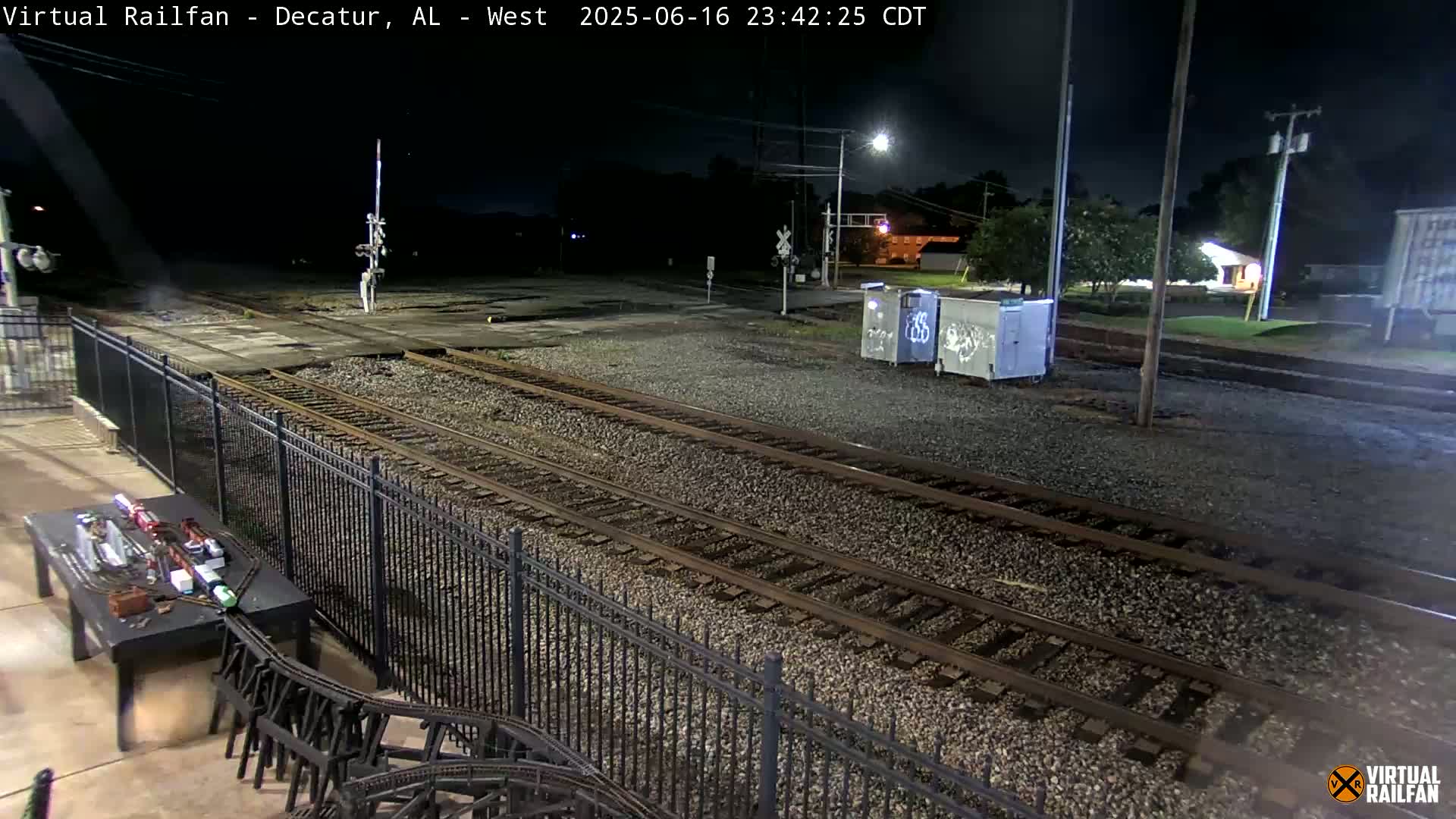 Decatur Nortfolk Southern Railway Depot Junction Live Cam - Decatur, Morgan, Alabama, USA
