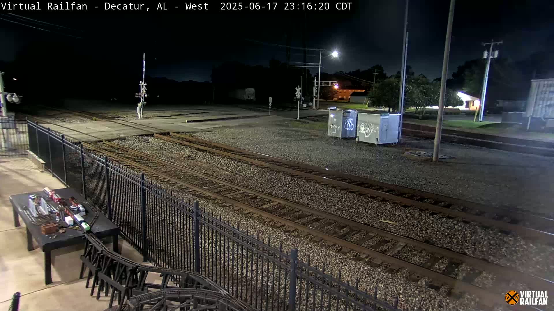 Decatur Nortfolk Southern Railway Depot Junction Live Cam - Decatur, Morgan, Alabama, USA