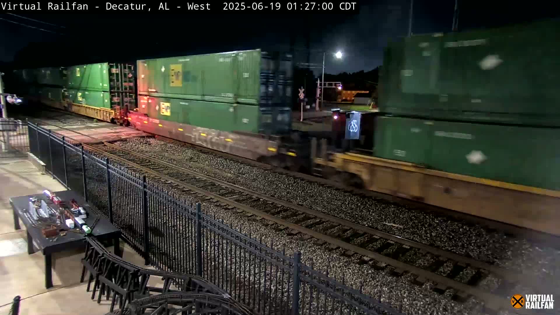Decatur Nortfolk Southern Railway Depot Junction Live Cam - Decatur, Morgan, Alabama, USA