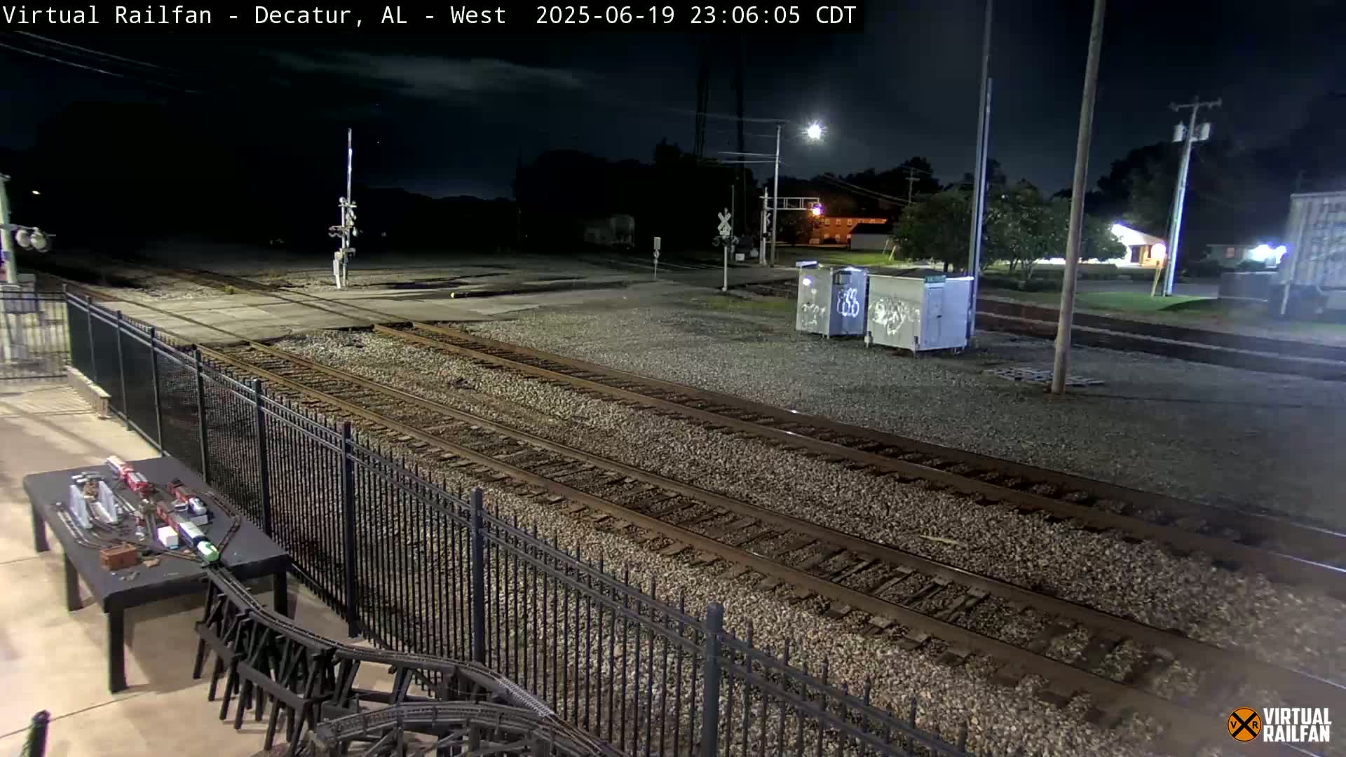 Decatur Nortfolk Southern Railway Depot Junction Live Cam - Decatur, Morgan, Alabama, USA