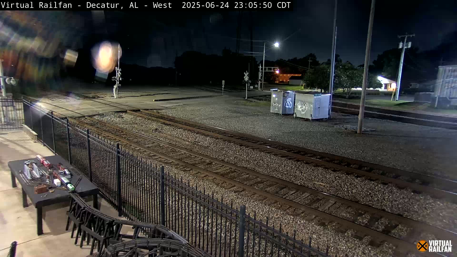 Decatur Nortfolk Southern Railway Depot Junction Live Cam - Decatur, Morgan, Alabama, USA
