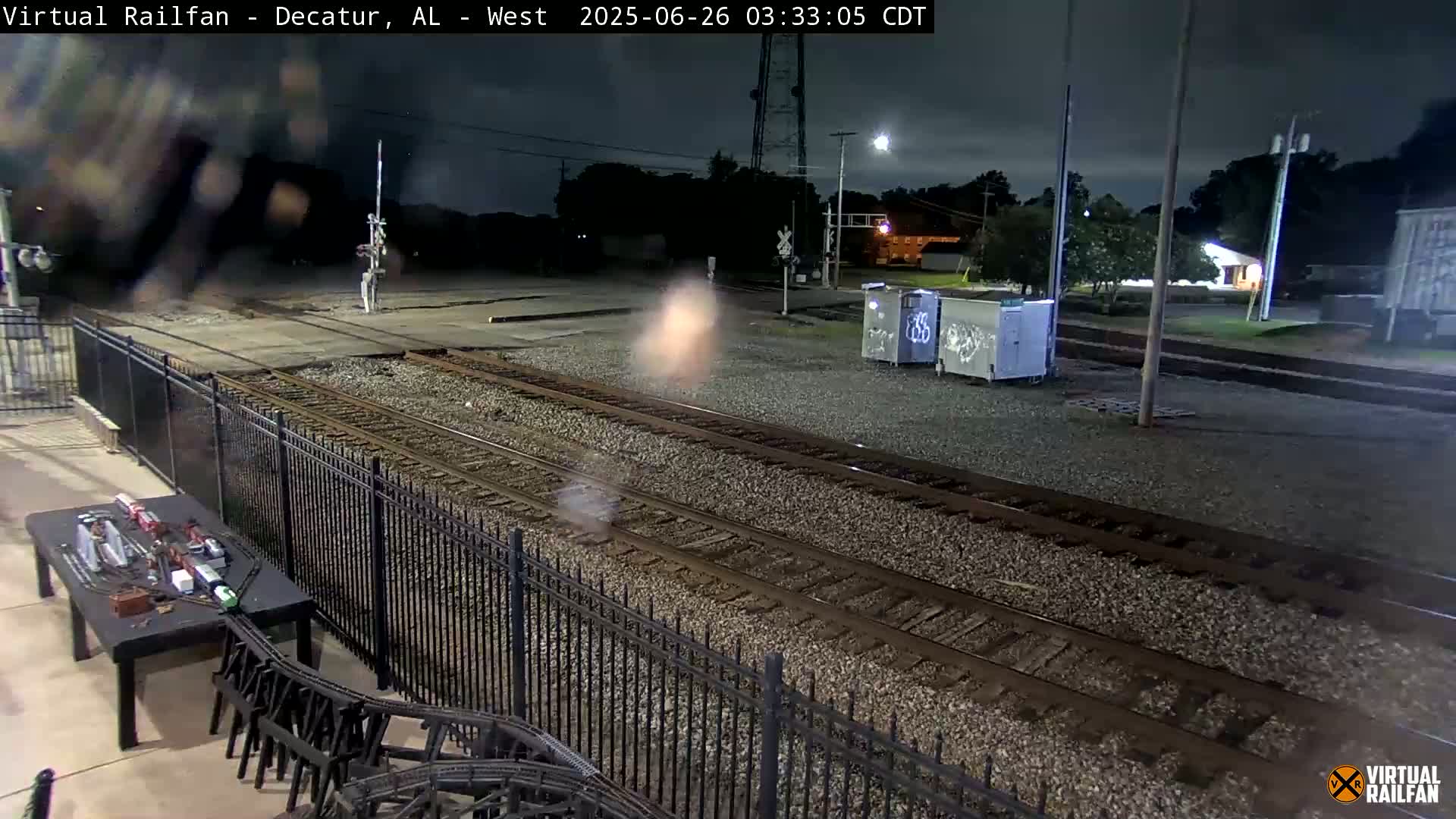 Decatur Nortfolk Southern Railway Depot Junction Live Cam - Decatur, Morgan, Alabama, USA