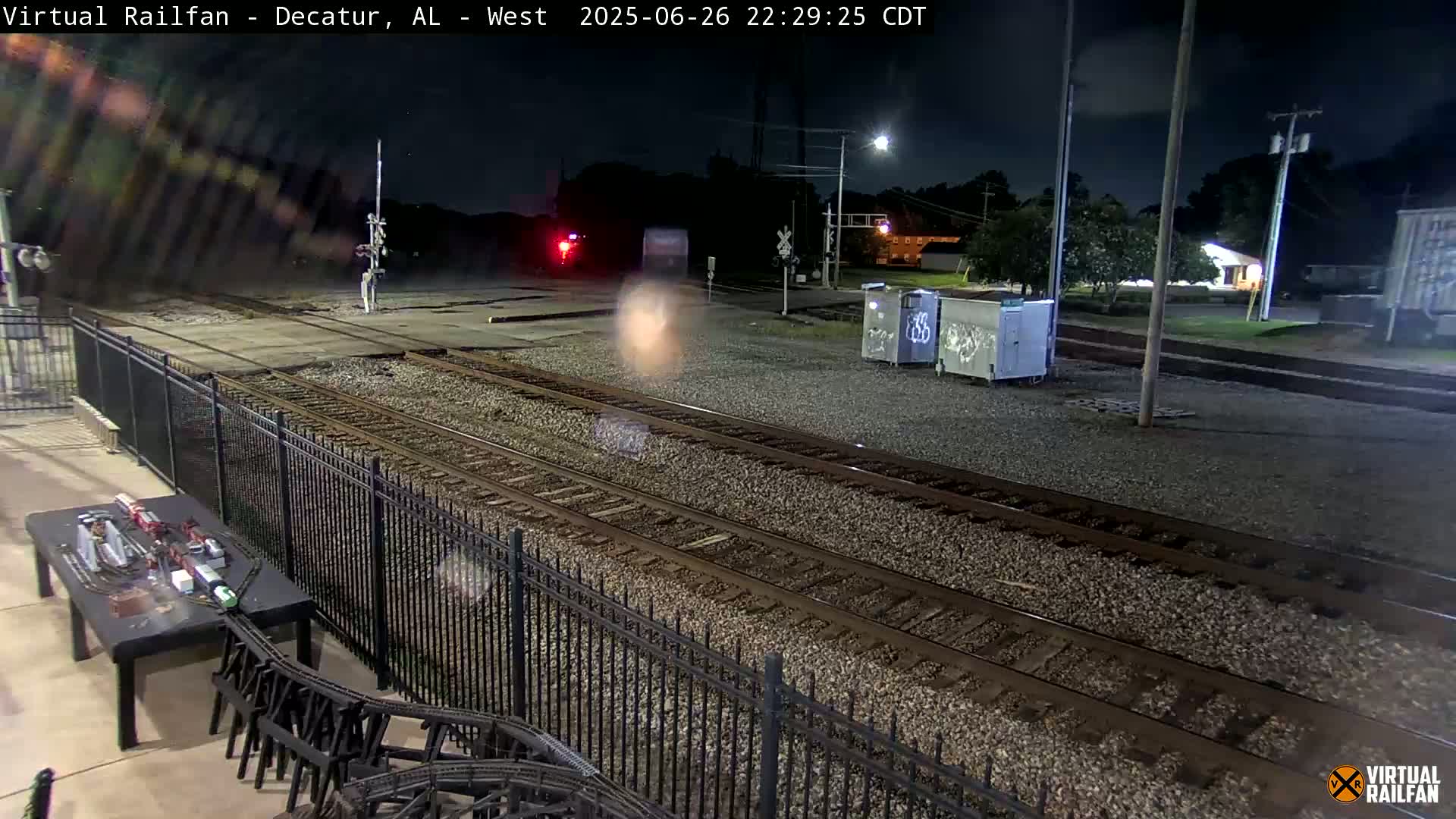 Decatur Nortfolk Southern Railway Depot Junction Live Cam - Decatur, Morgan, Alabama, USA