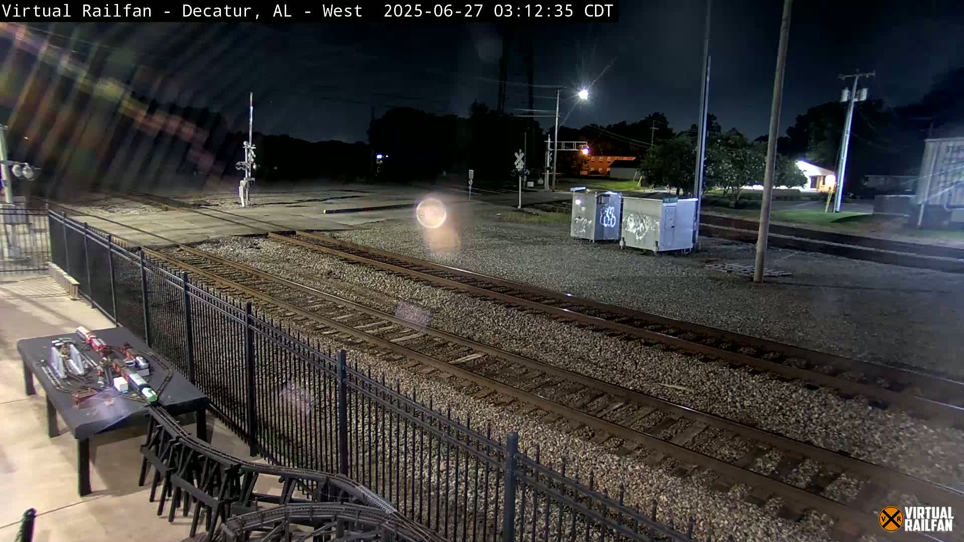 Decatur Nortfolk Southern Railway Depot Junction Live Cam - Decatur, Morgan, Alabama, USA