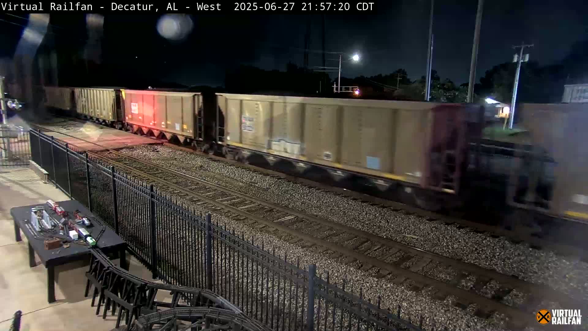 Decatur Nortfolk Southern Railway Depot Junction Live Cam - Decatur, Morgan, Alabama, USA
