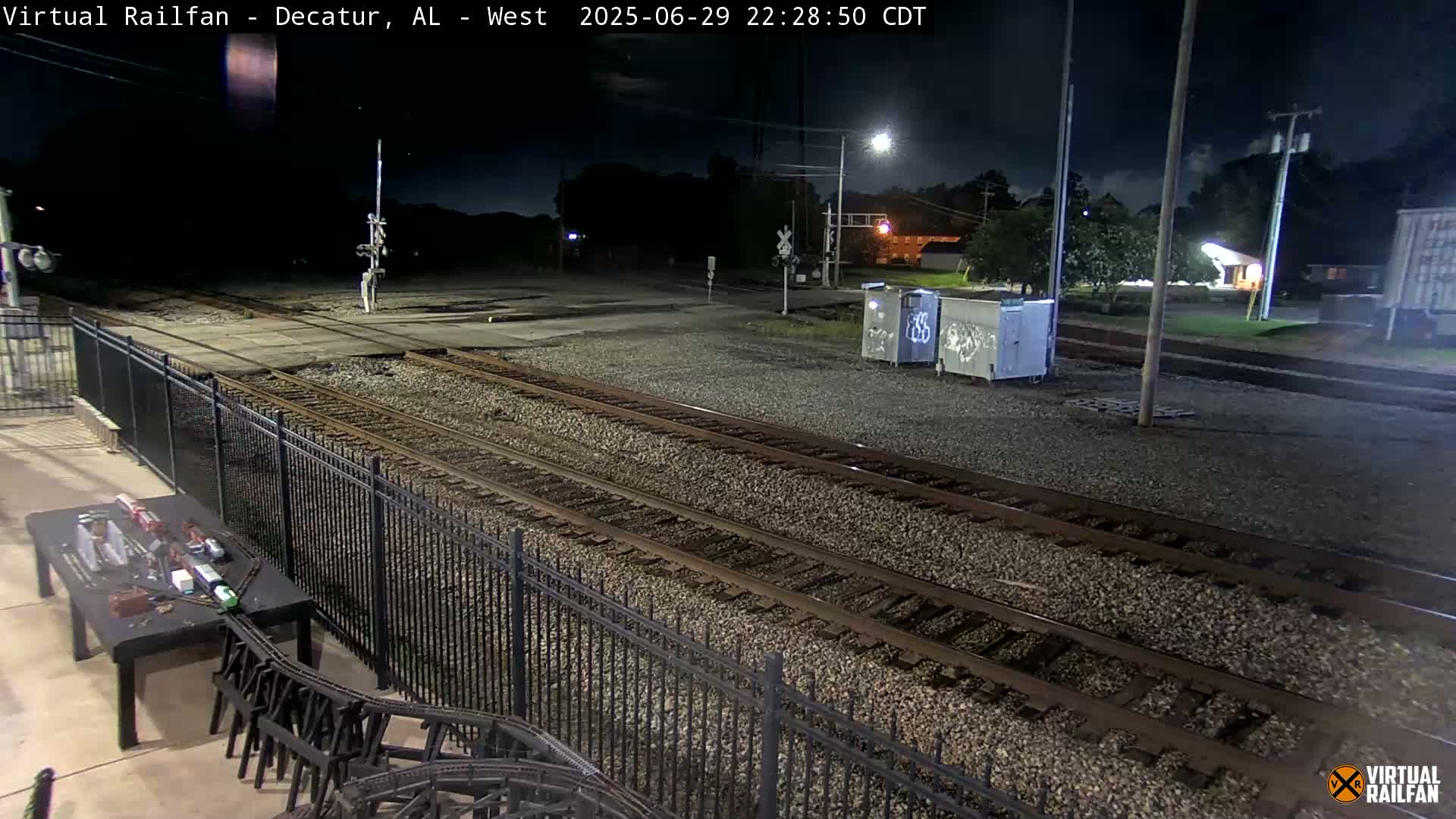 Decatur Nortfolk Southern Railway Depot Junction Live Cam - Decatur, Morgan, Alabama, USA