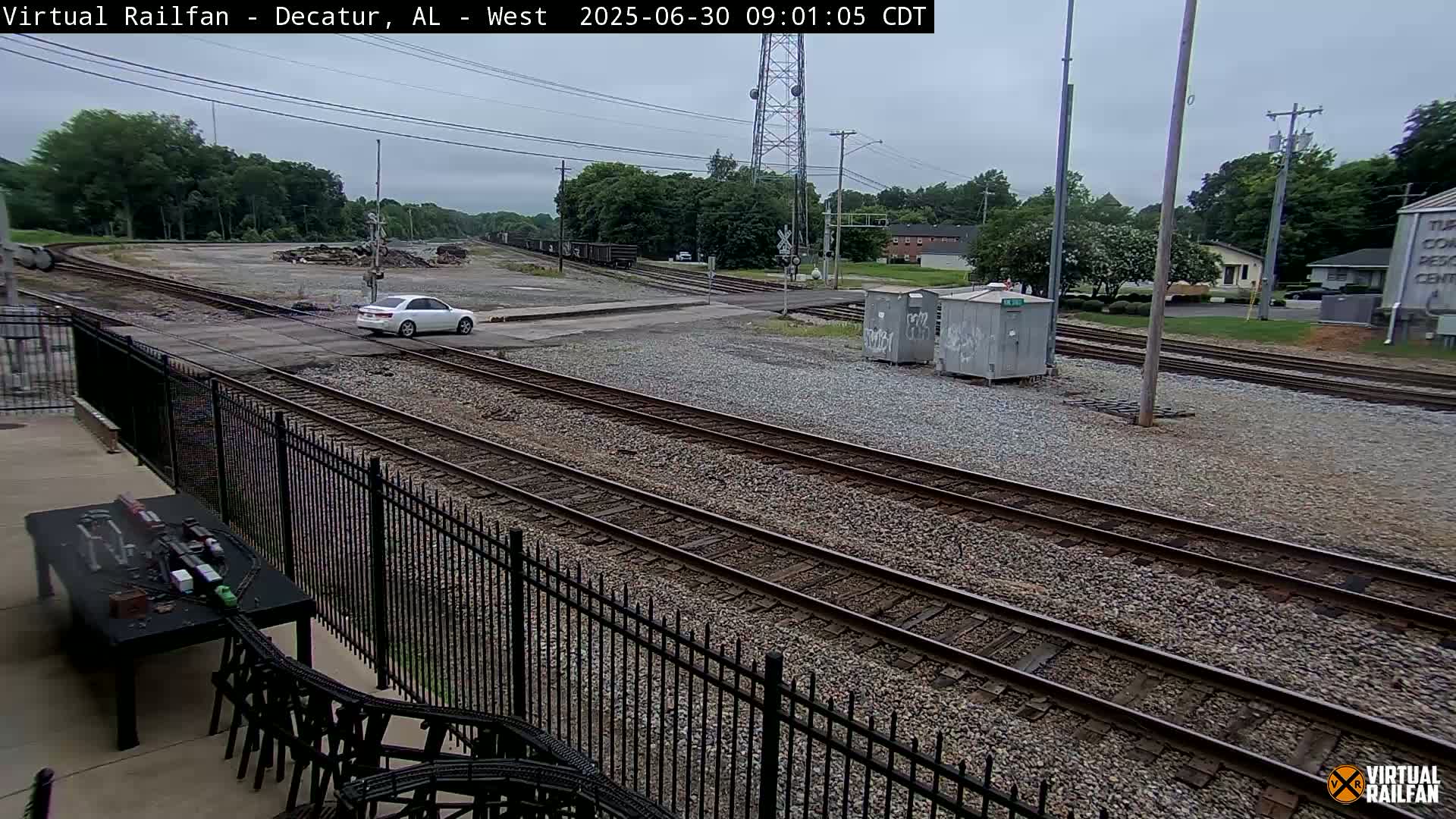 Decatur Nortfolk Southern Railway Depot Junction Live Cam - Decatur, Morgan, Alabama, USA