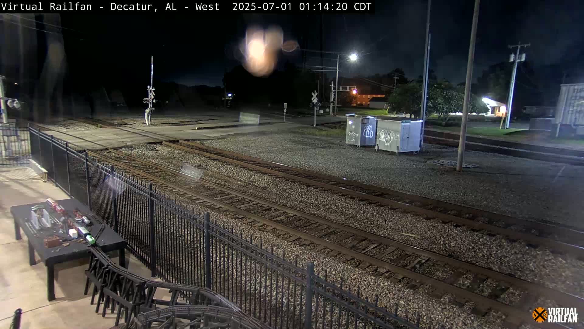 Decatur Nortfolk Southern Railway Depot Junction Live Cam - Decatur, Morgan, Alabama, USA