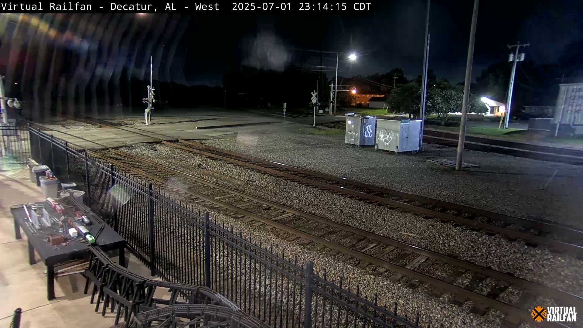 Decatur Nortfolk Southern Railway Depot Junction Live Cam - Decatur, Morgan, Alabama, USA
