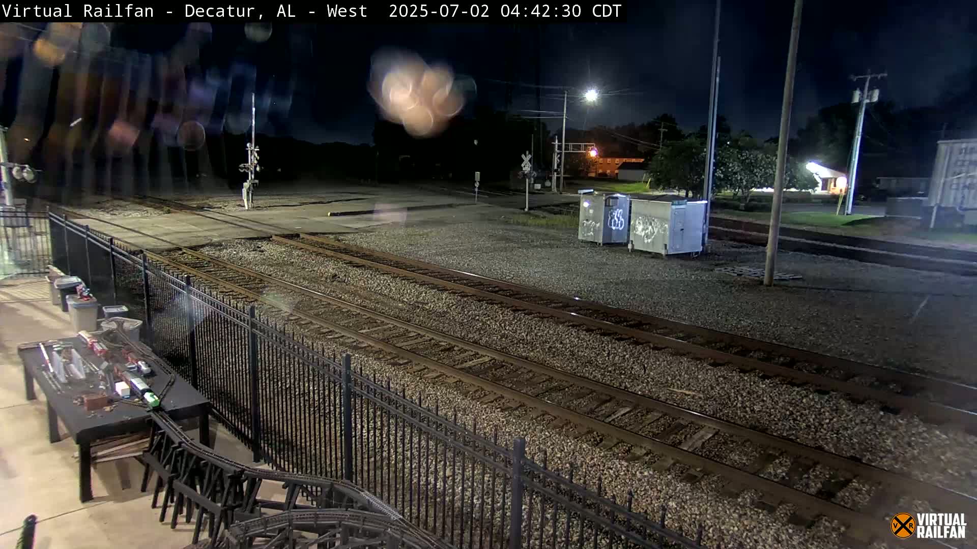 Decatur Nortfolk Southern Railway Depot Junction Live Cam - Decatur, Morgan, Alabama, USA
