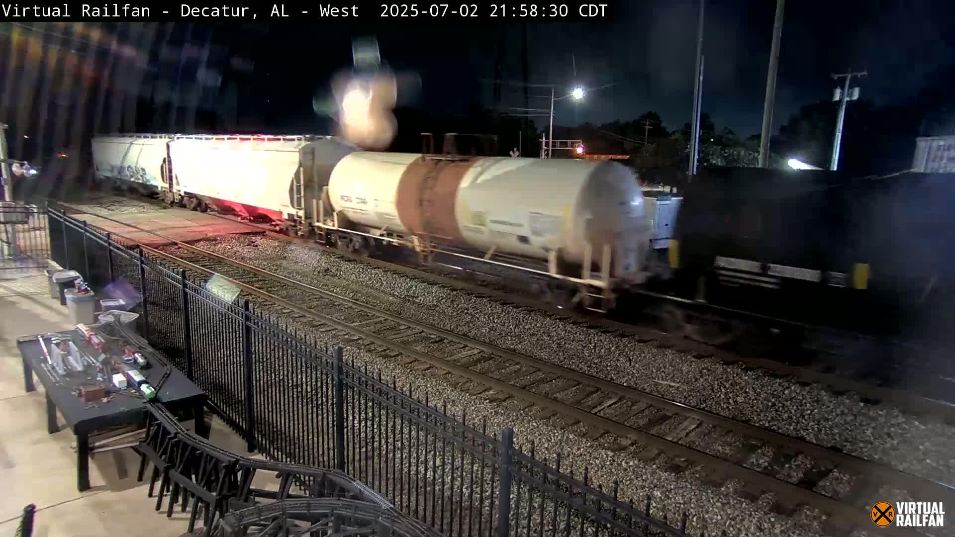 Decatur Nortfolk Southern Railway Depot Junction Live Cam - Decatur, Morgan, Alabama, USA