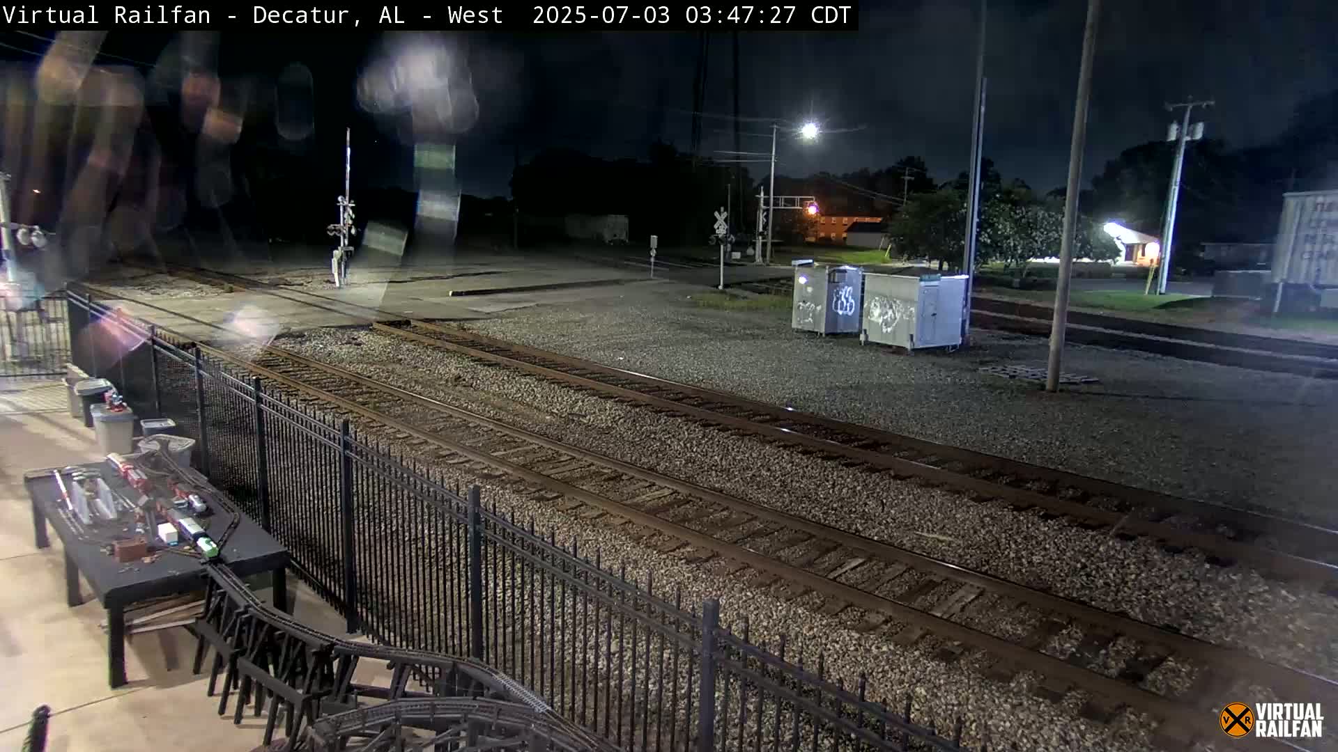 Decatur Nortfolk Southern Railway Depot Junction Live Cam - Decatur, Morgan, Alabama, USA
