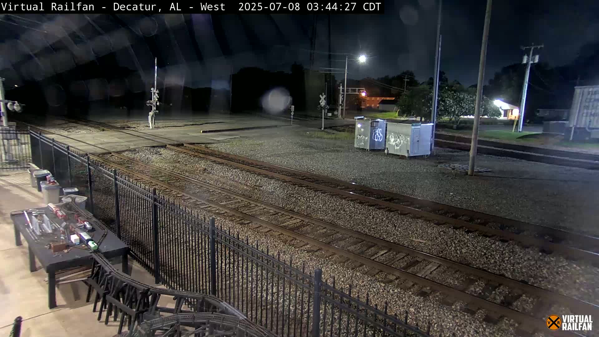 Decatur Nortfolk Southern Railway Depot Junction Live Cam - Decatur, Morgan, Alabama, USA