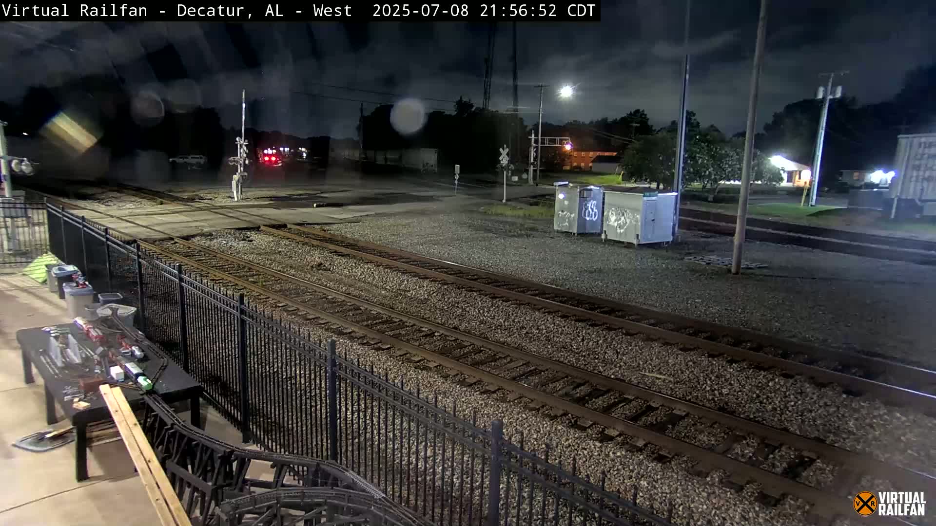 Decatur Nortfolk Southern Railway Depot Junction Live Cam - Decatur, Morgan, Alabama, USA