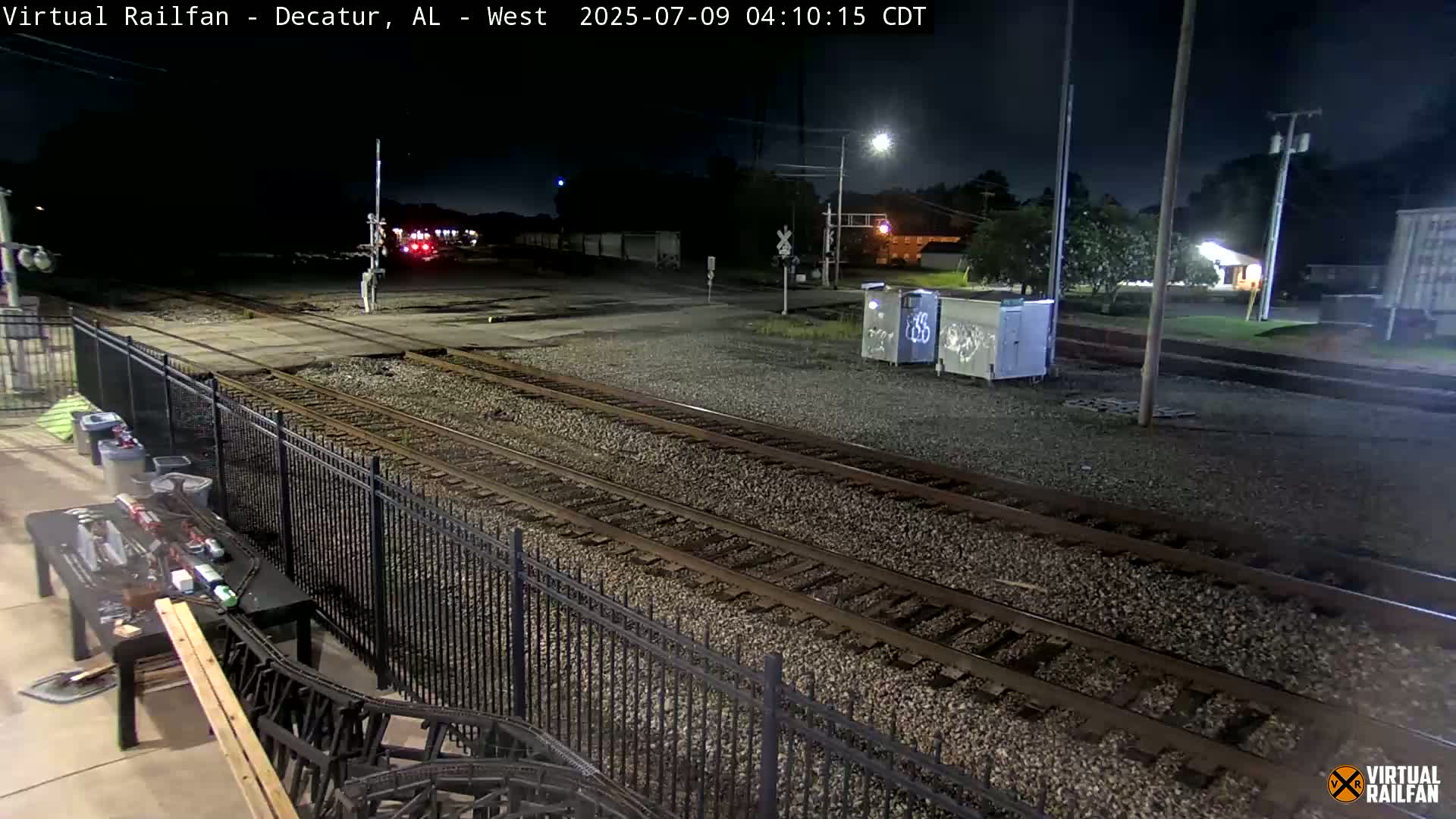 Decatur Nortfolk Southern Railway Depot Junction Live Cam - Decatur, Morgan, Alabama, USA