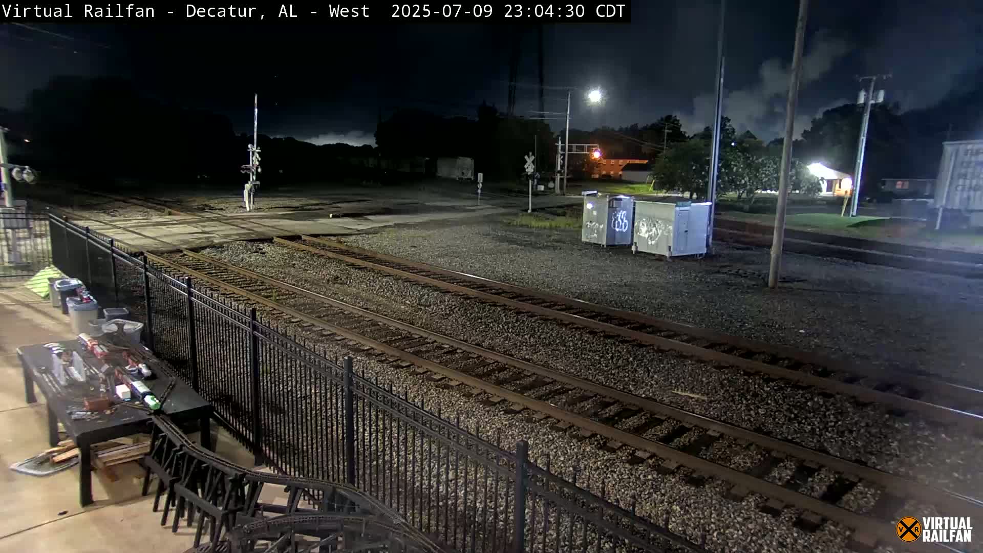 Decatur Nortfolk Southern Railway Depot Junction Live Cam - Decatur, Morgan, Alabama, USA
