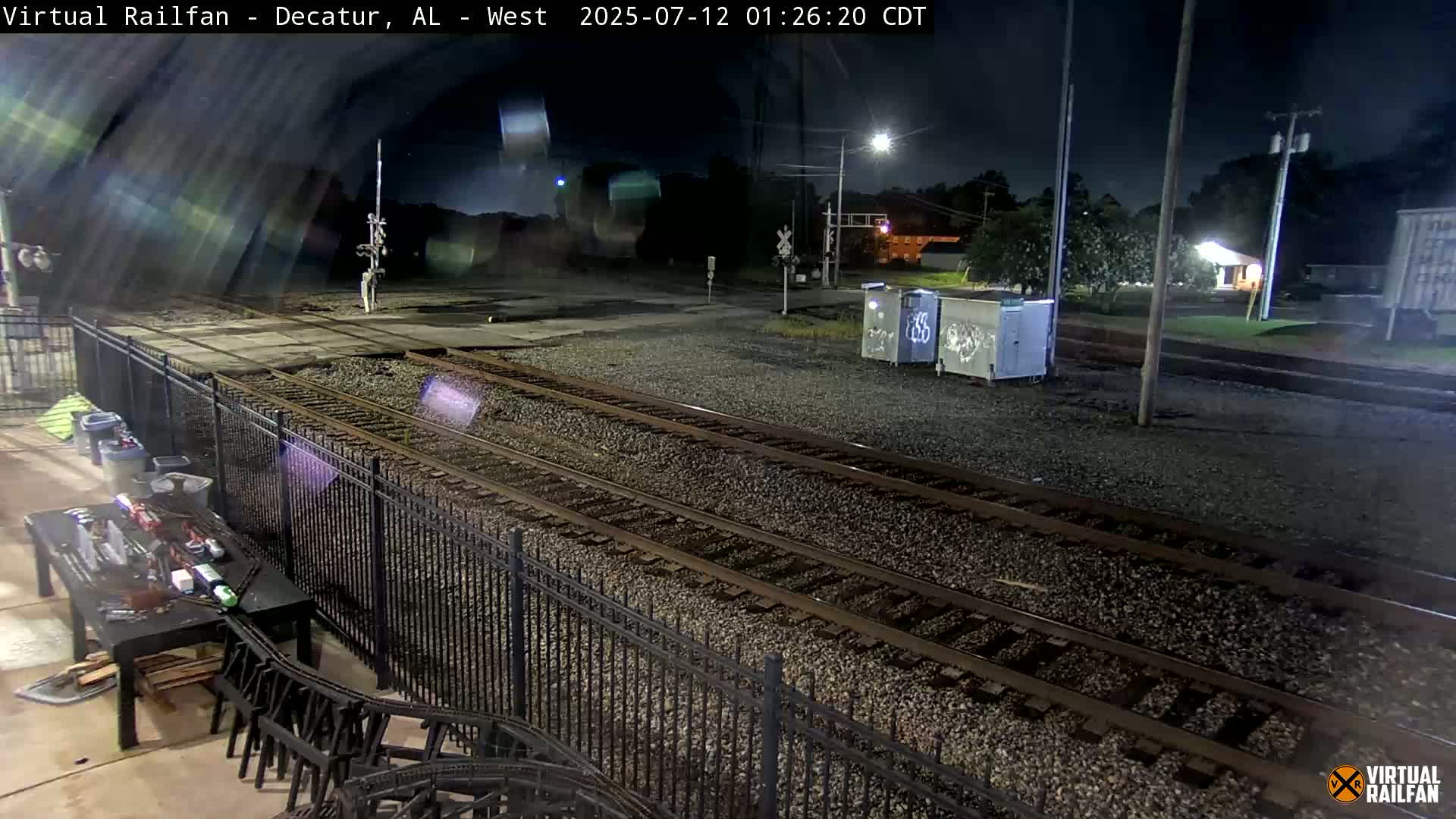 Decatur Nortfolk Southern Railway Depot Junction Live Cam - Decatur, Morgan, Alabama, USA