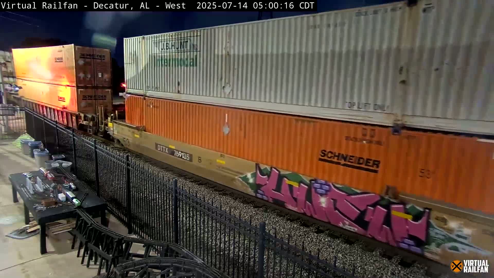 Decatur Nortfolk Southern Railway Depot Junction Live Cam - Decatur, Morgan, Alabama, USA