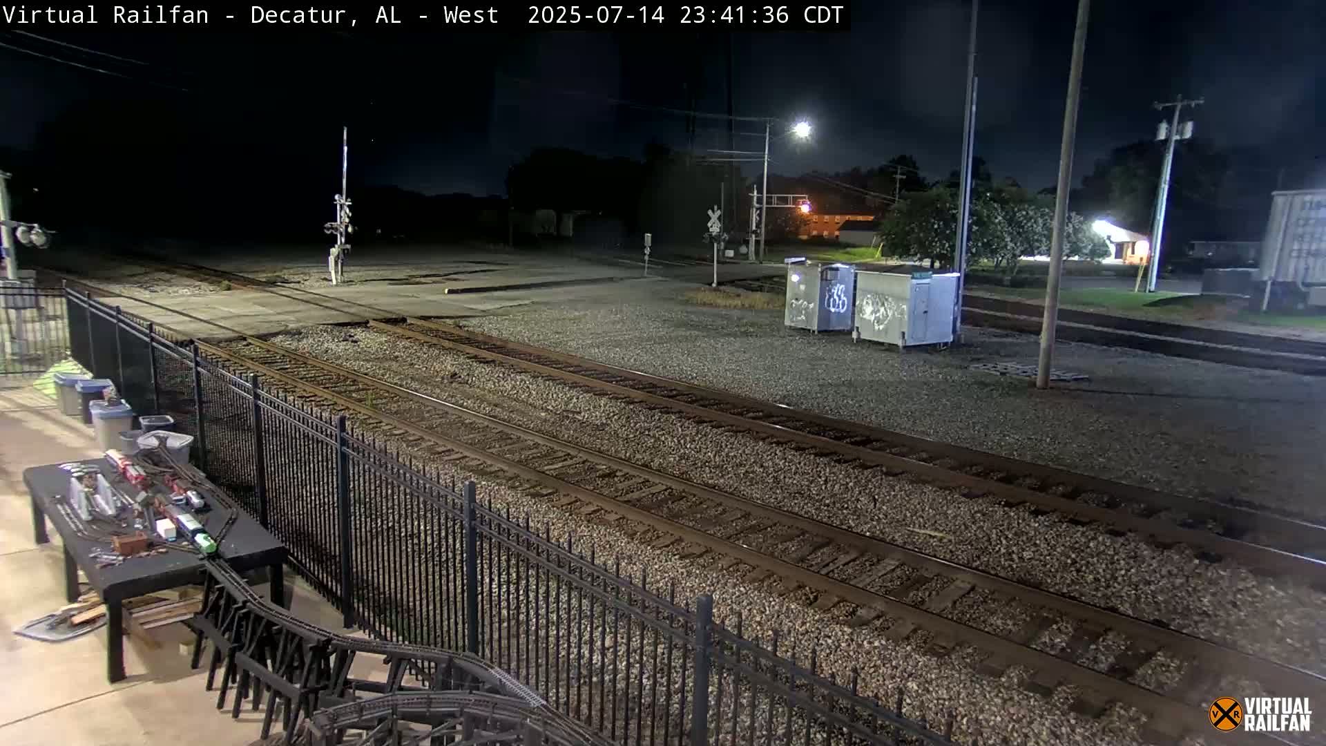 Decatur Nortfolk Southern Railway Depot Junction Live Cam - Decatur, Morgan, Alabama, USA