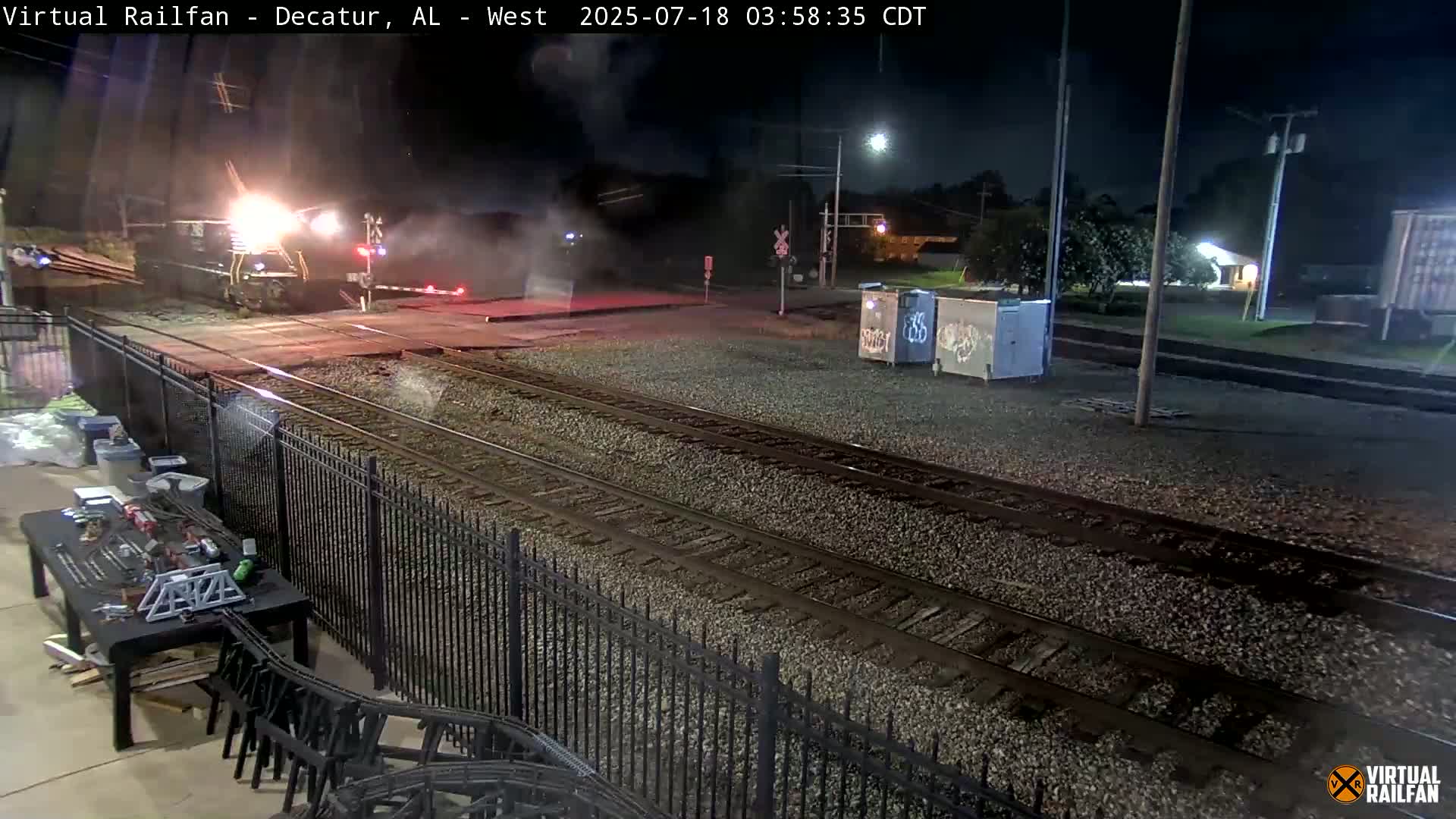 Decatur Nortfolk Southern Railway Depot Junction Live Cam - Decatur, Morgan, Alabama, USA