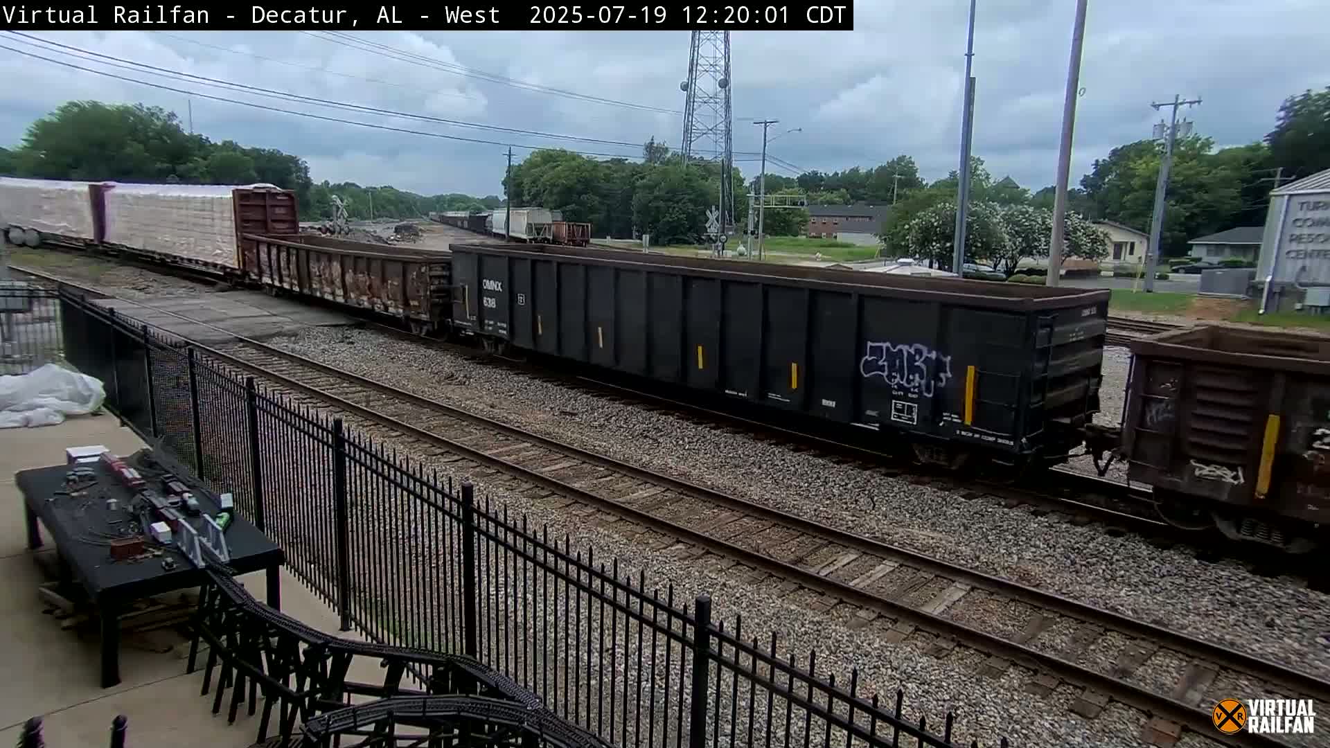 Decatur Nortfolk Southern Railway Depot Junction Live Cam - Decatur, Morgan, Alabama, USA