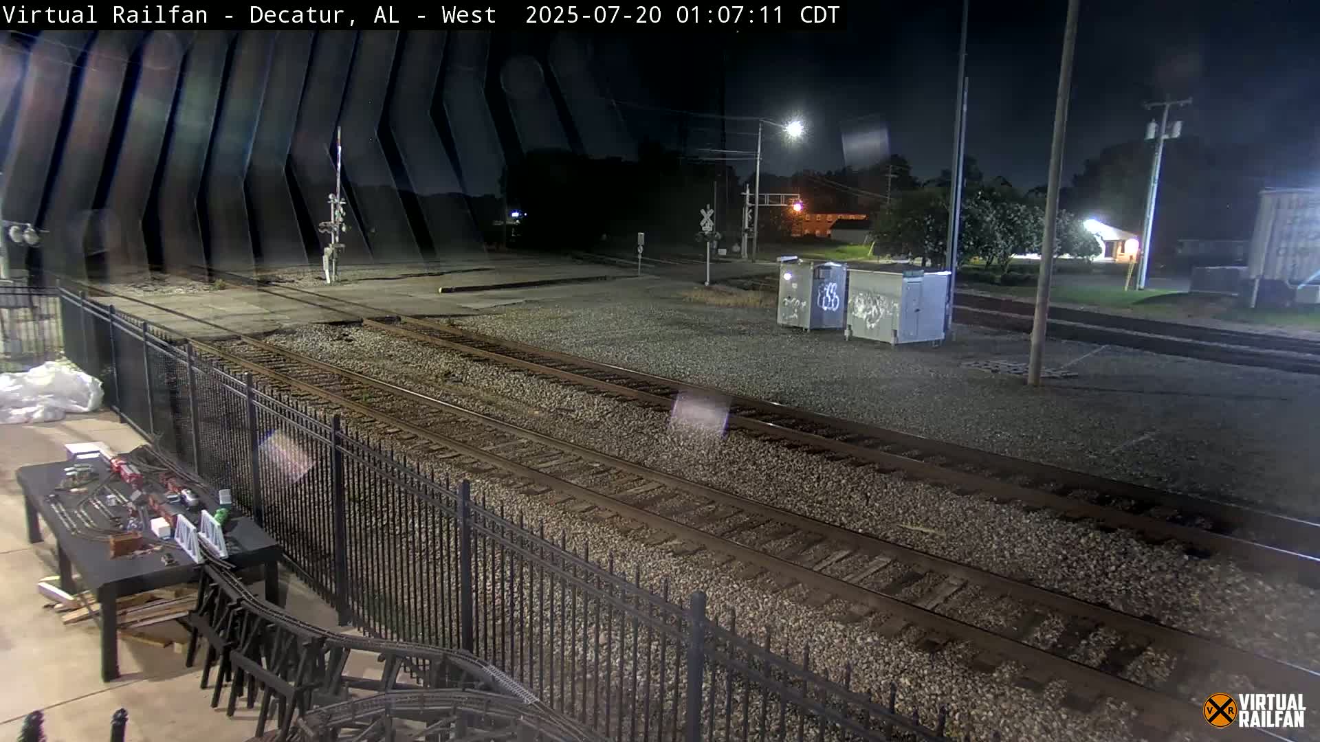 Decatur Nortfolk Southern Railway Depot Junction Live Cam - Decatur, Morgan, Alabama, USA