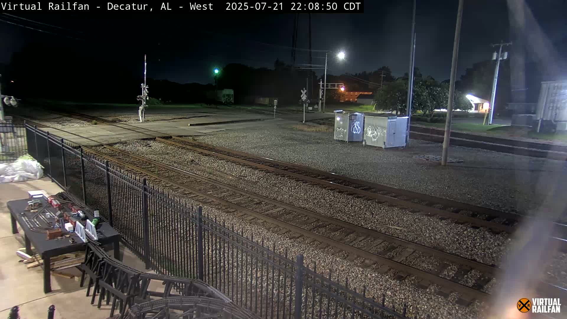Decatur Nortfolk Southern Railway Depot Junction Live Cam - Decatur, Morgan, Alabama, USA
