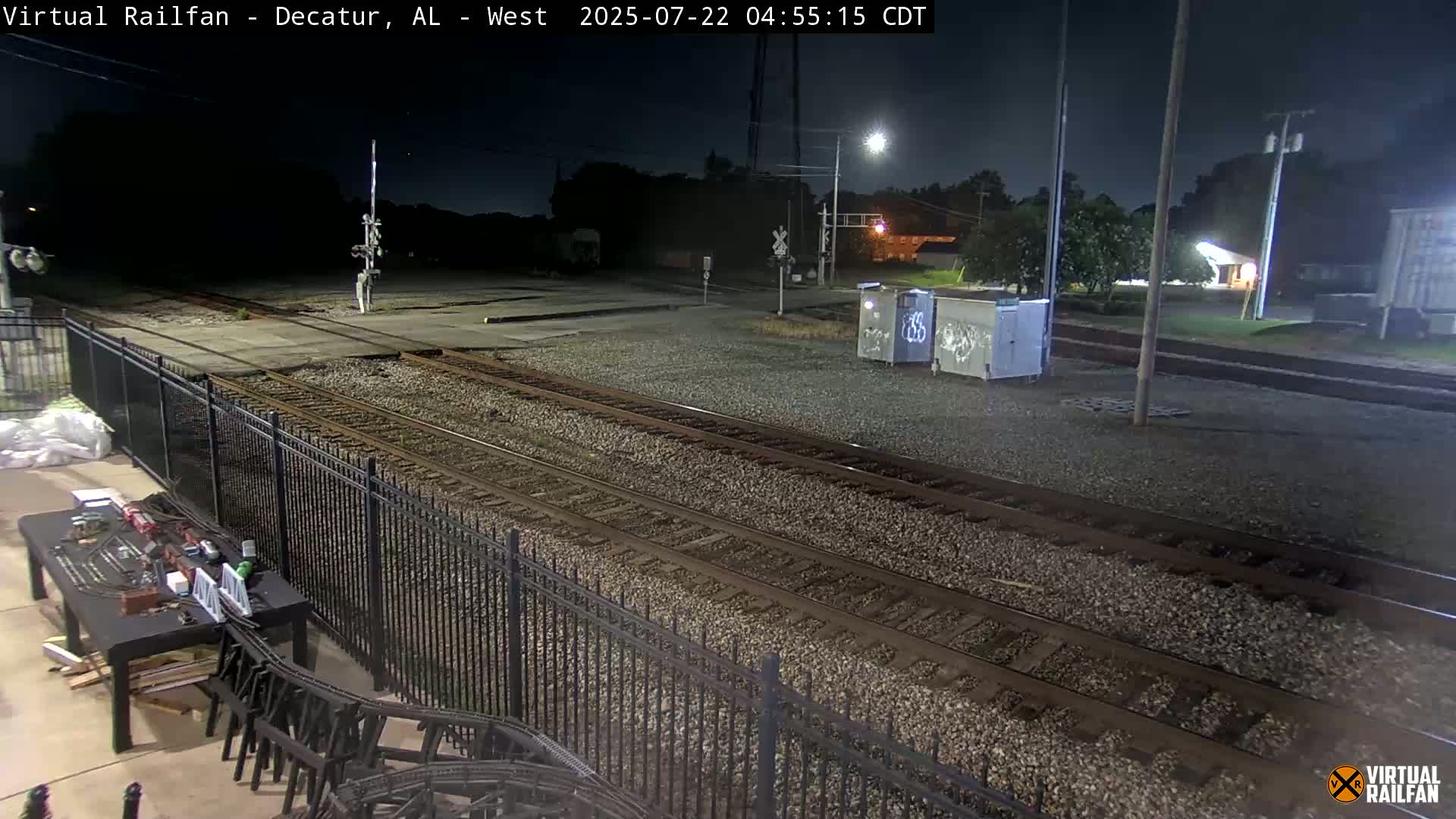 Decatur Nortfolk Southern Railway Depot Junction Live Cam - Decatur, Morgan, Alabama, USA
