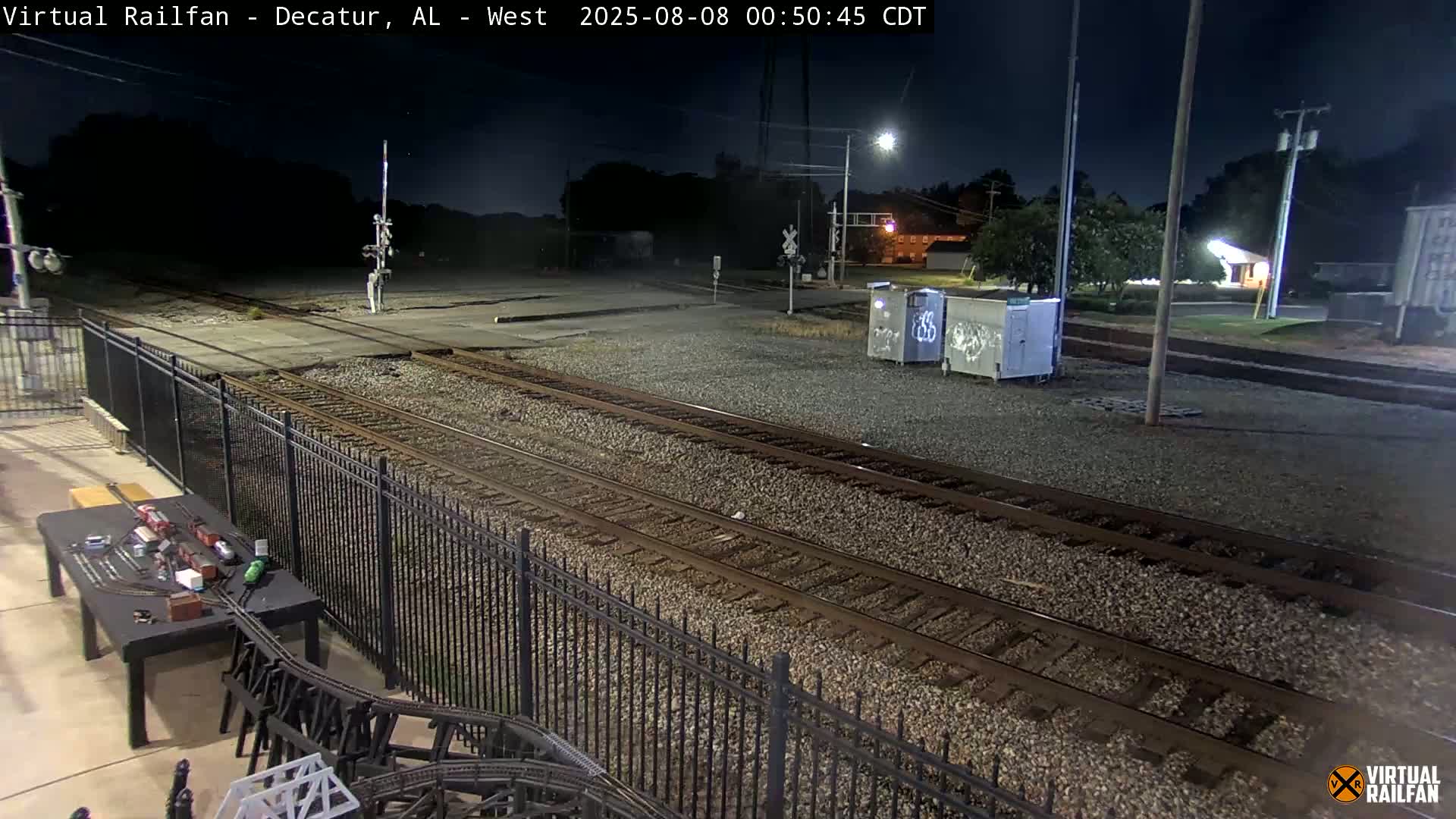 Decatur Nortfolk Southern Railway Depot Junction Live Cam - Decatur, Morgan, Alabama, USA
