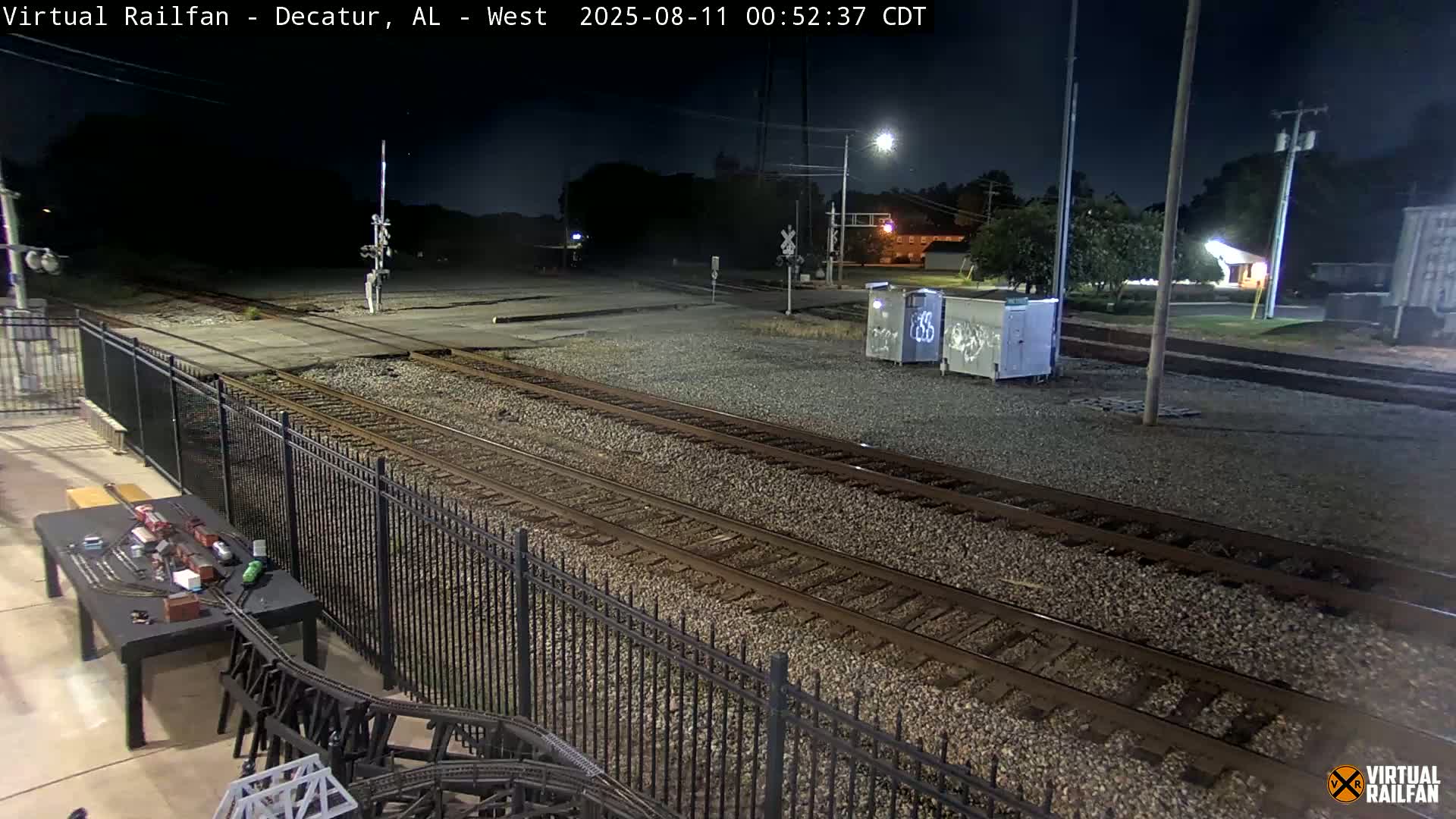 Decatur Nortfolk Southern Railway Depot Junction Live Cam - Decatur, Morgan, Alabama, USA