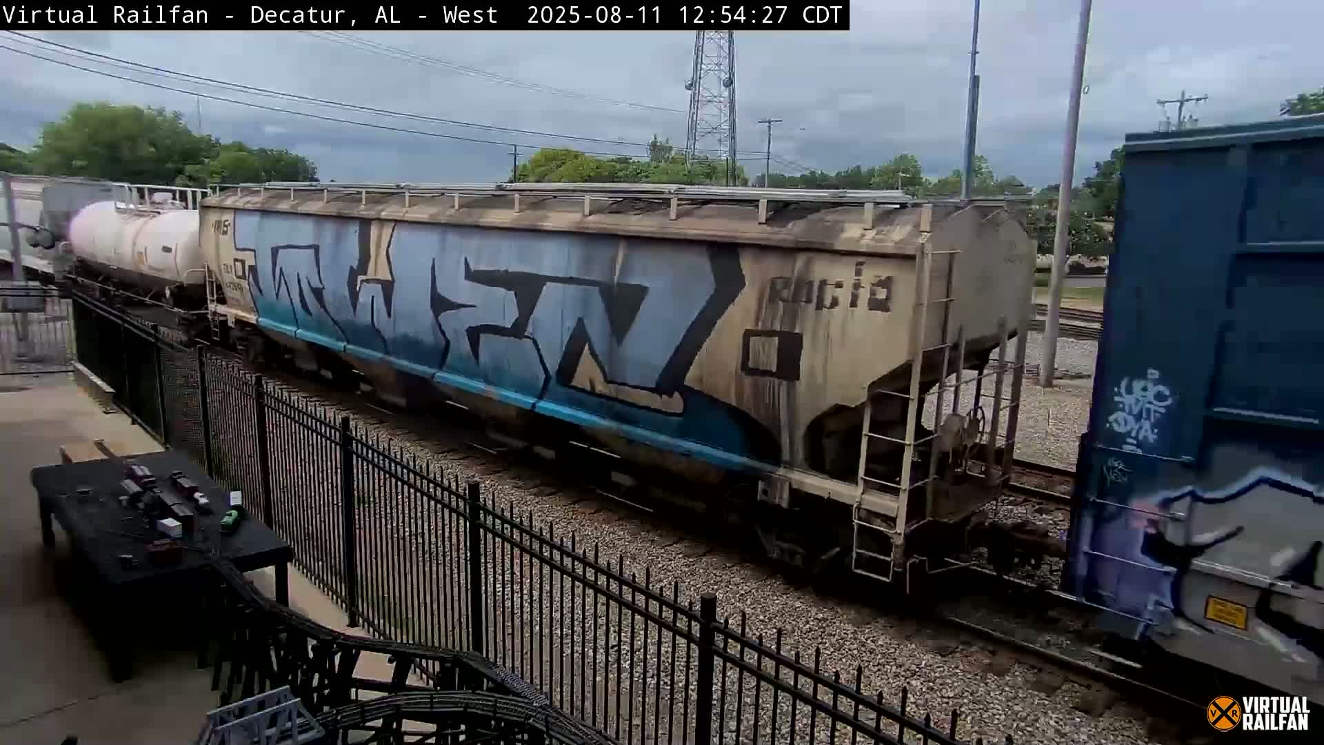 Decatur Nortfolk Southern Railway Depot Junction Live Cam - Decatur, Morgan, Alabama, USA