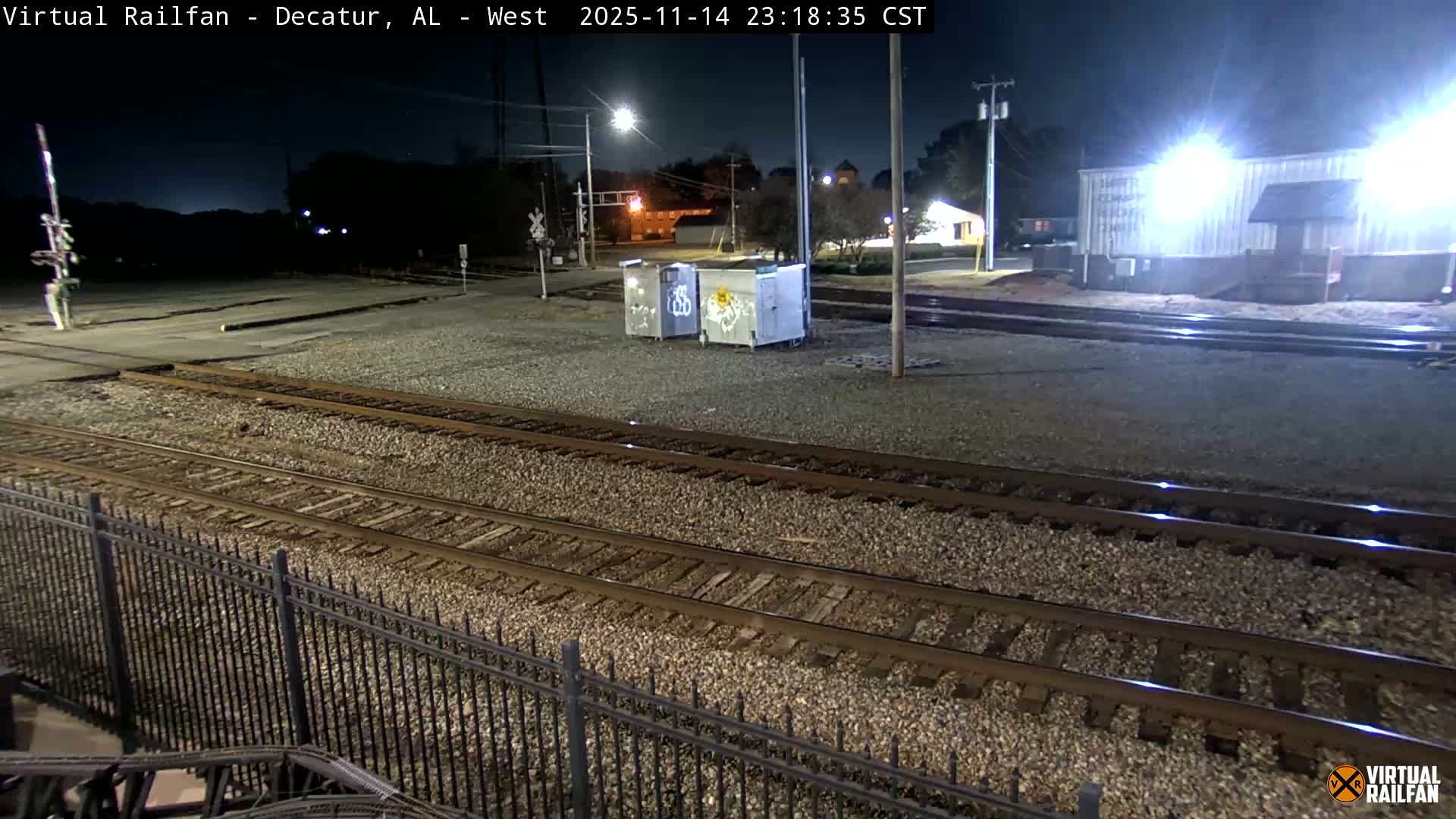 Decatur Nortfolk Southern Railway Depot Junction Live Cam - Decatur, Morgan, Alabama, USA
