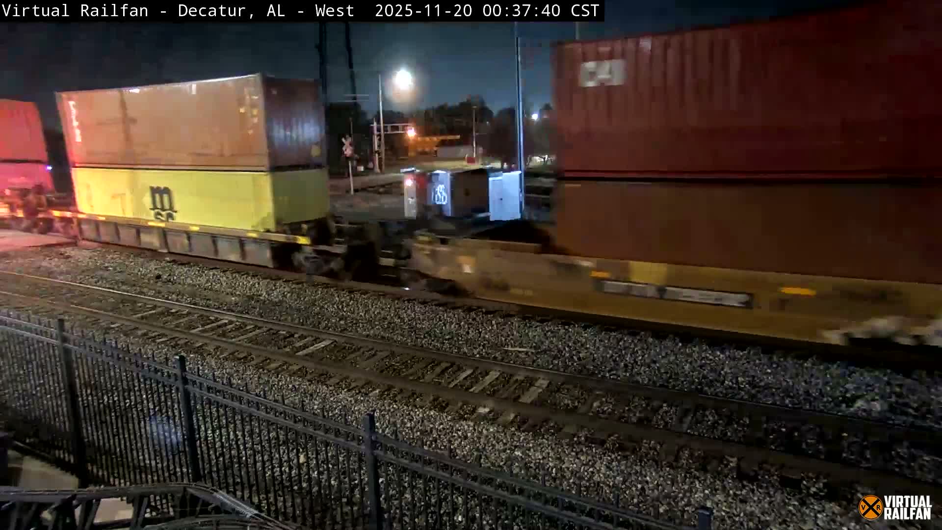 Decatur Nortfolk Southern Railway Depot Junction Live Cam - Decatur, Morgan, Alabama, USA