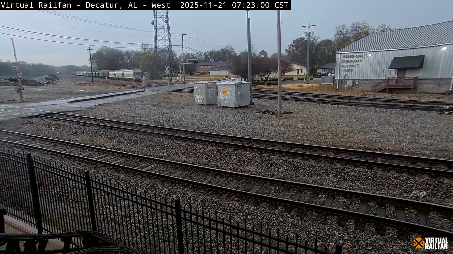 Decatur Nortfolk Southern Railway Depot Junction Live Cam - Decatur, Morgan, Alabama, USA