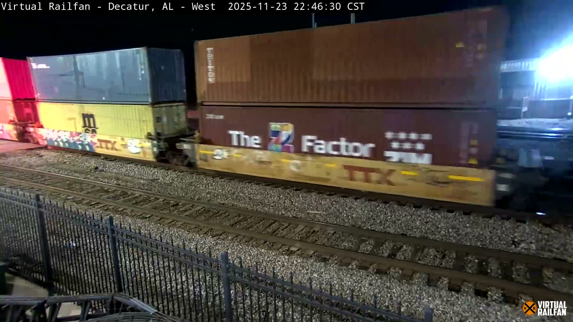 Decatur Nortfolk Southern Railway Depot Junction Live Cam - Decatur, Morgan, Alabama, USA