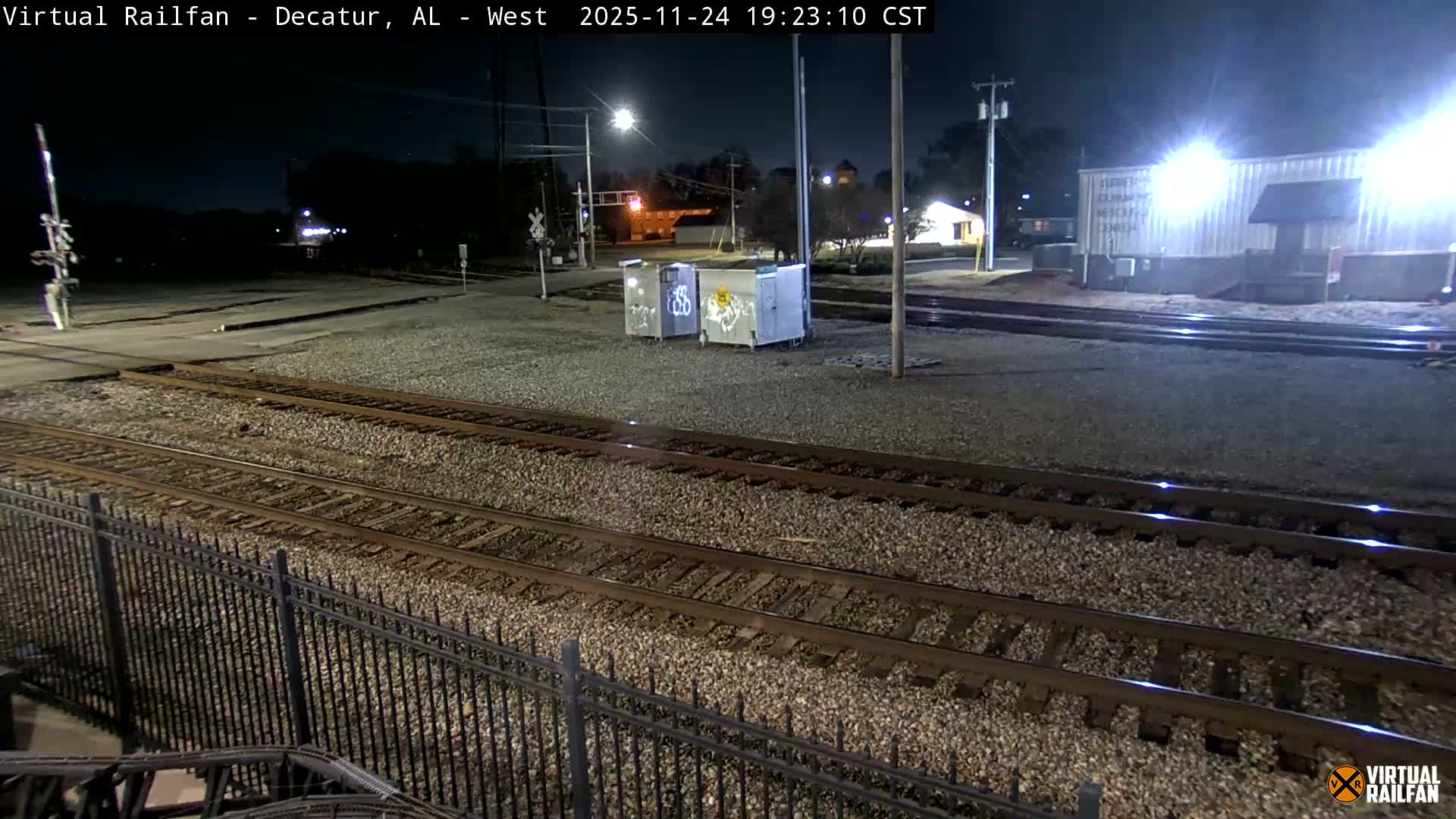 Decatur Nortfolk Southern Railway Depot Junction Live Cam - Decatur, Morgan, Alabama, USA