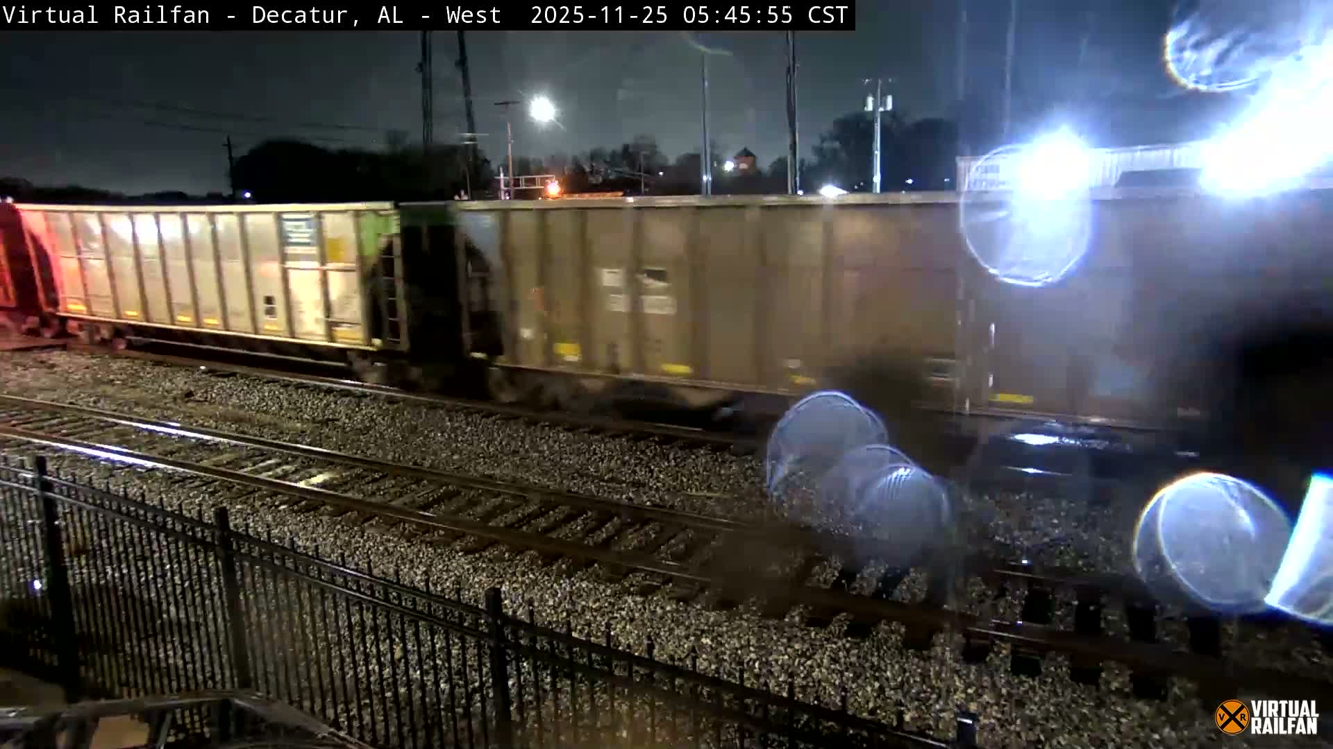 Decatur Nortfolk Southern Railway Depot Junction Live Cam - Decatur, Morgan, Alabama, USA