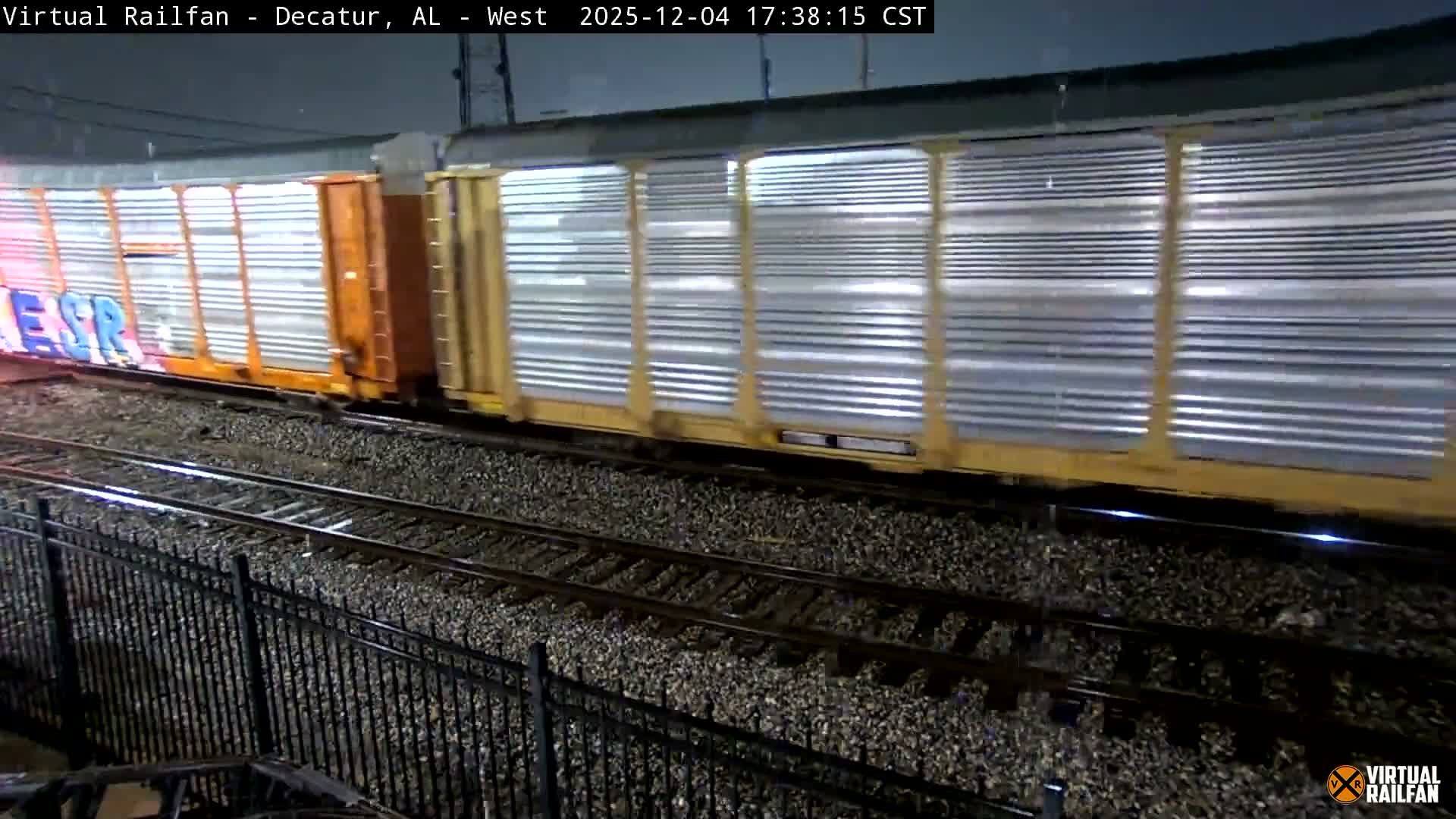 Decatur Nortfolk Southern Railway Depot Junction Live Cam - Decatur, Morgan, Alabama, USA