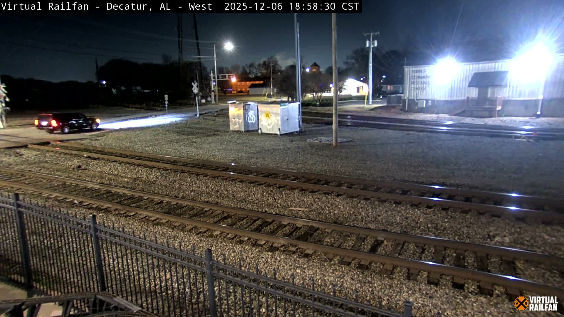 Decatur Nortfolk Southern Railway Depot Junction Live Cam - Decatur, Morgan, Alabama, USA