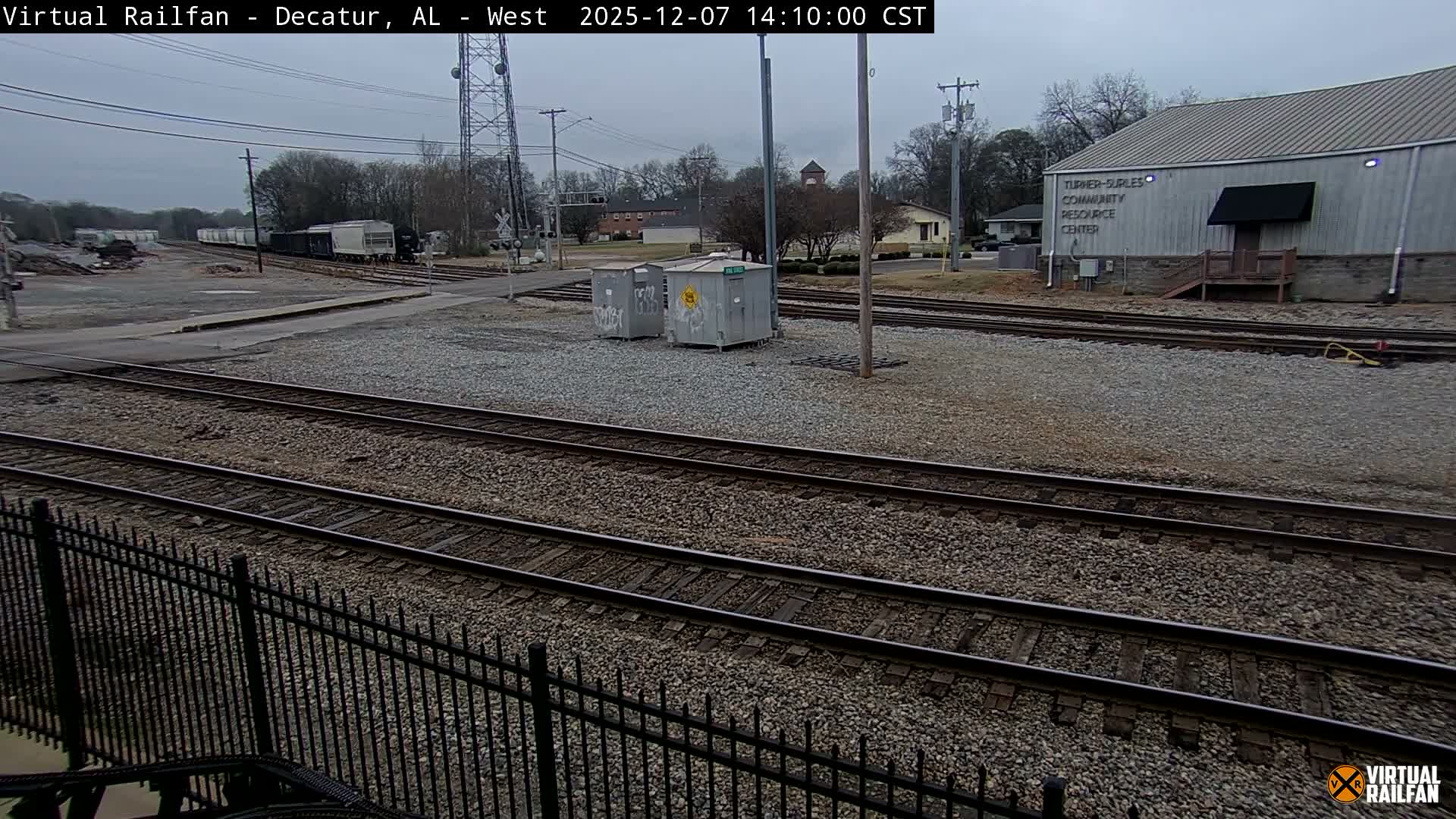 Decatur Nortfolk Southern Railway Depot Junction Live Cam - Decatur, Morgan, Alabama, USA