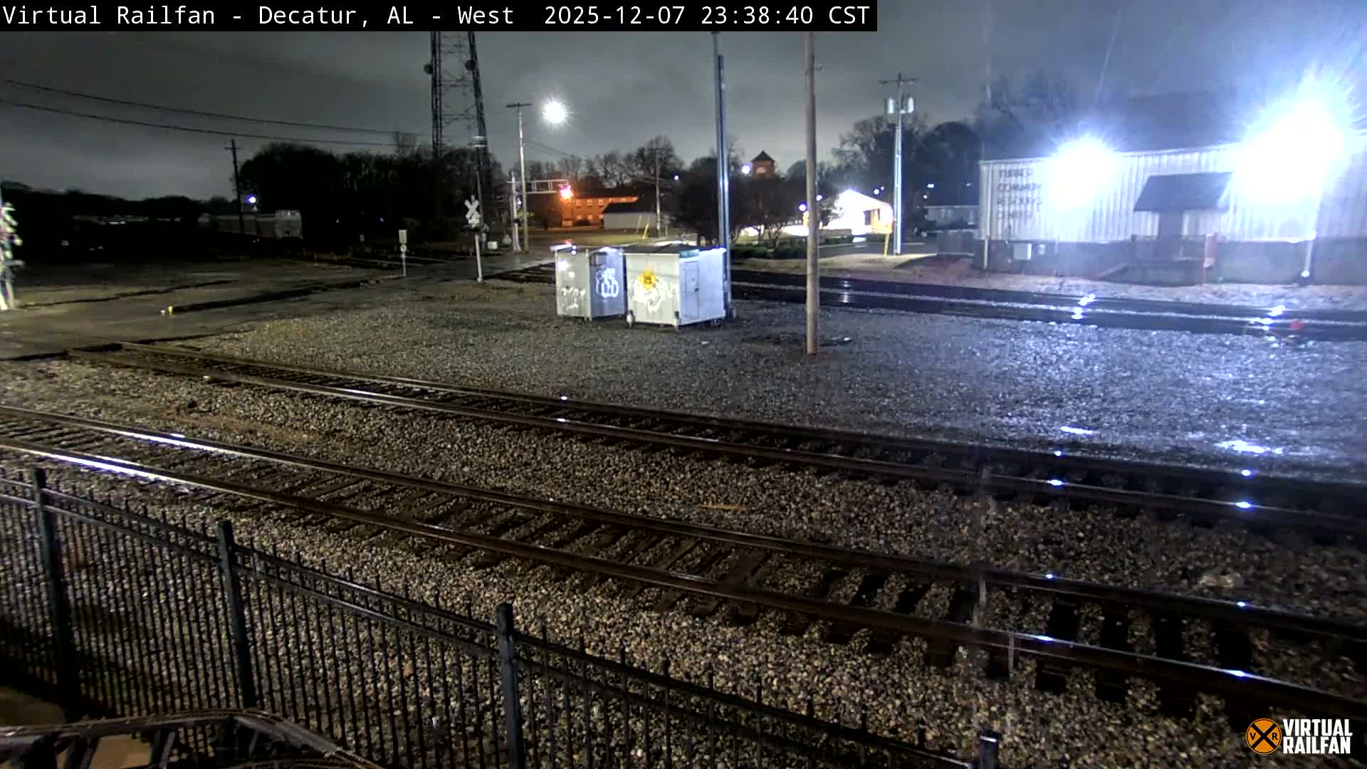 Decatur Nortfolk Southern Railway Depot Junction Live Cam - Decatur, Morgan, Alabama, USA