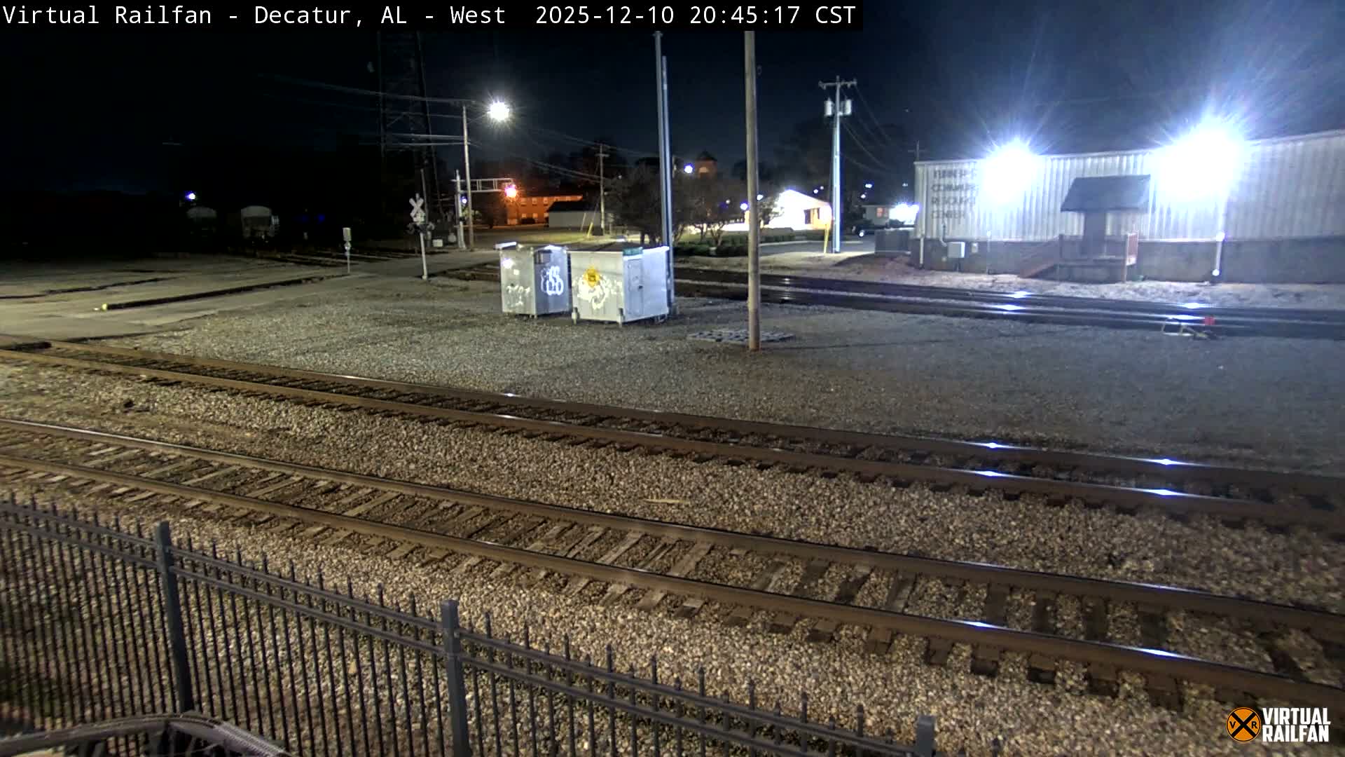 Decatur Nortfolk Southern Railway Depot Junction Live Cam - Decatur, Morgan, Alabama, USA