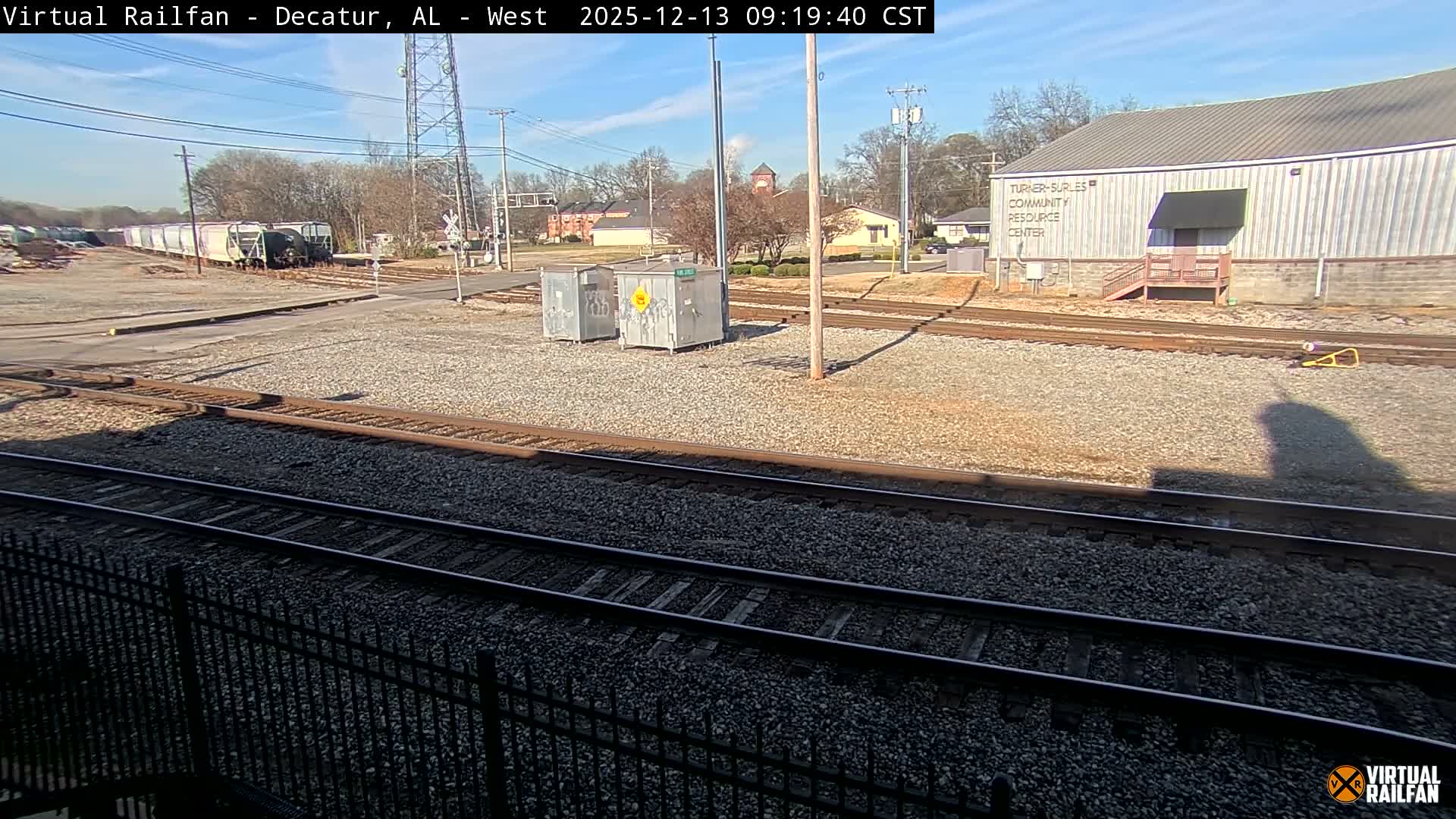 Decatur Nortfolk Southern Railway Depot Junction Live Cam - Decatur, Morgan, Alabama, USA