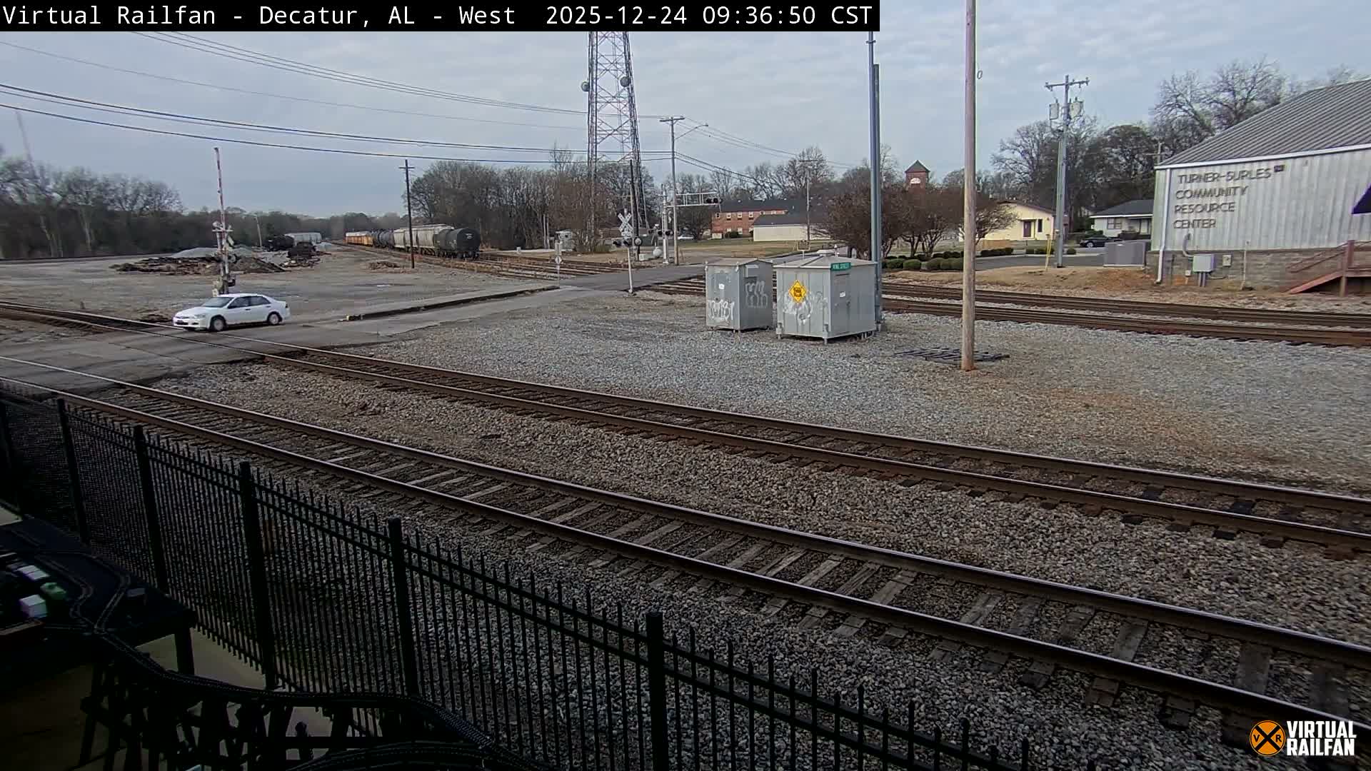 Decatur Nortfolk Southern Railway Depot Junction Live Cam - Decatur, Morgan, Alabama, USA