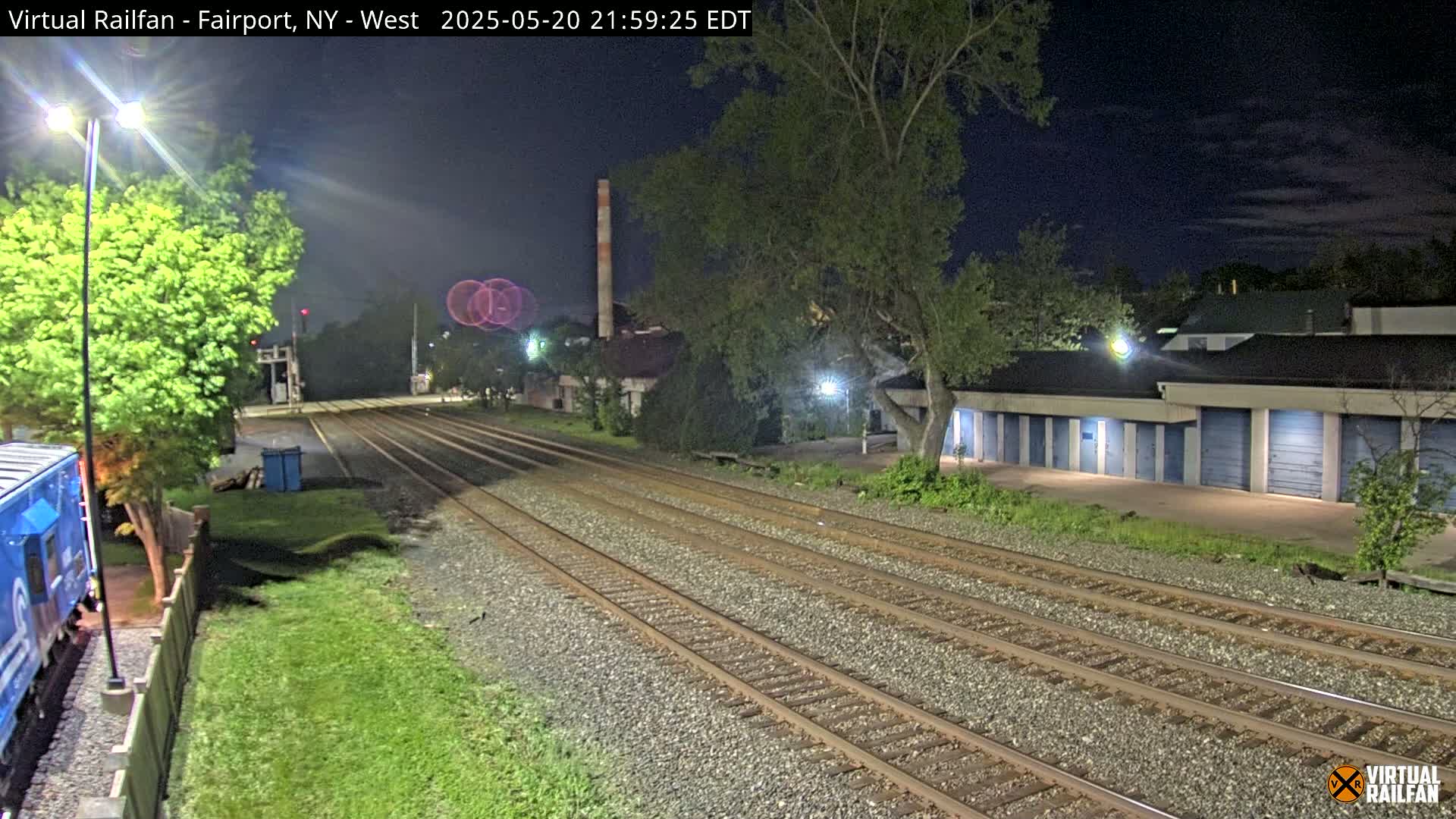 Fairport Raiway Junction Live Cam - Perinton, Monroe, New York, USA 