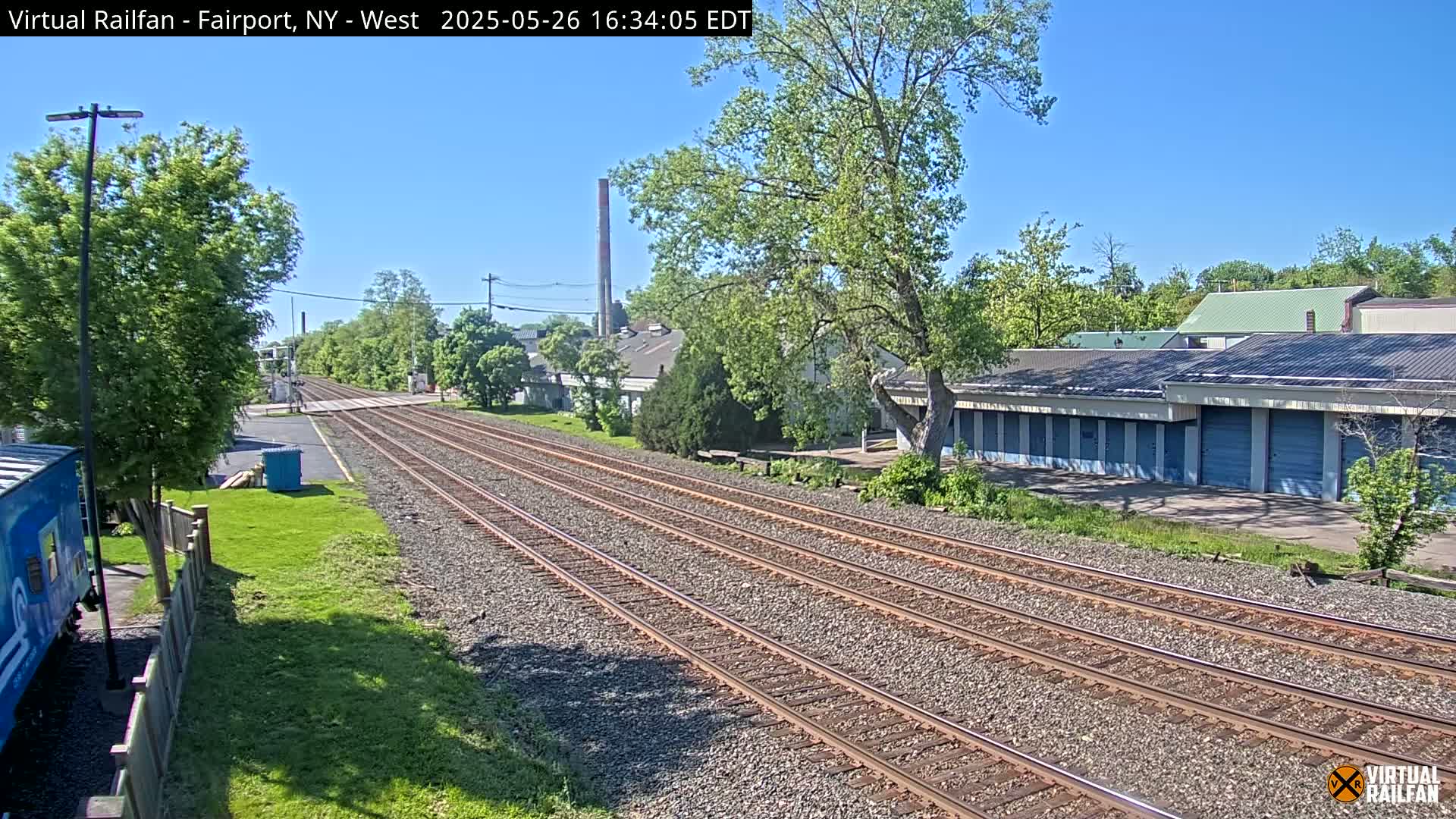 Fairport Raiway Junction Live Cam - Perinton, Monroe, New York, USA 