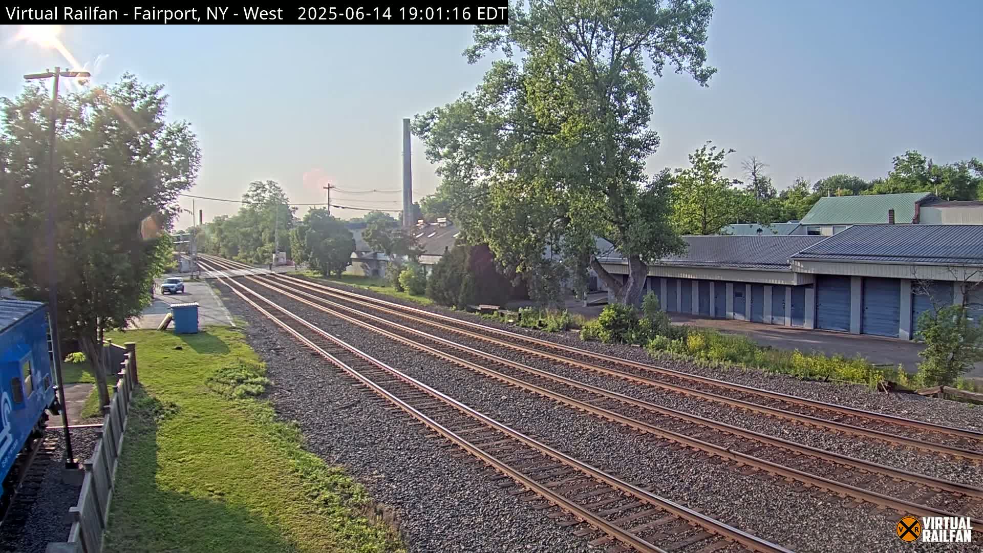 Fairport Raiway Junction Live Cam - Perinton, Monroe, New York, USA 