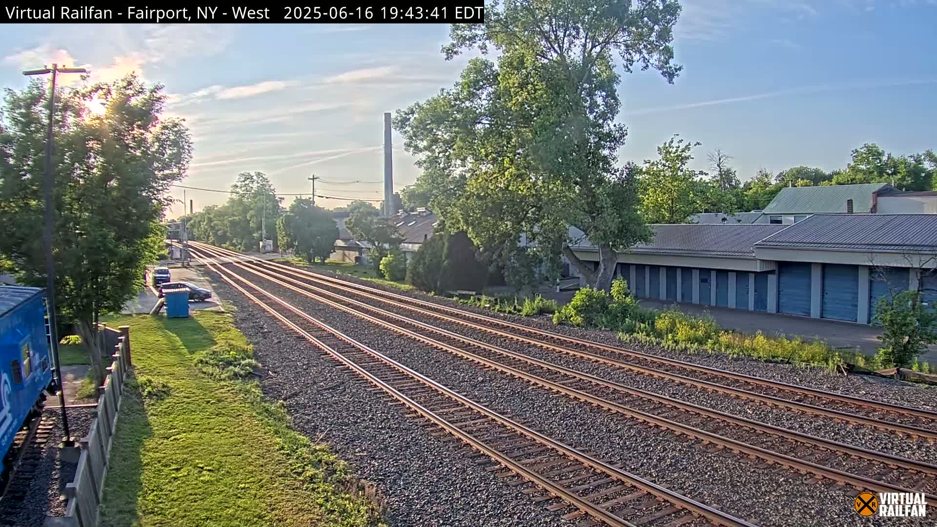 Fairport Raiway Junction Live Cam - Perinton, Monroe, New York, USA 