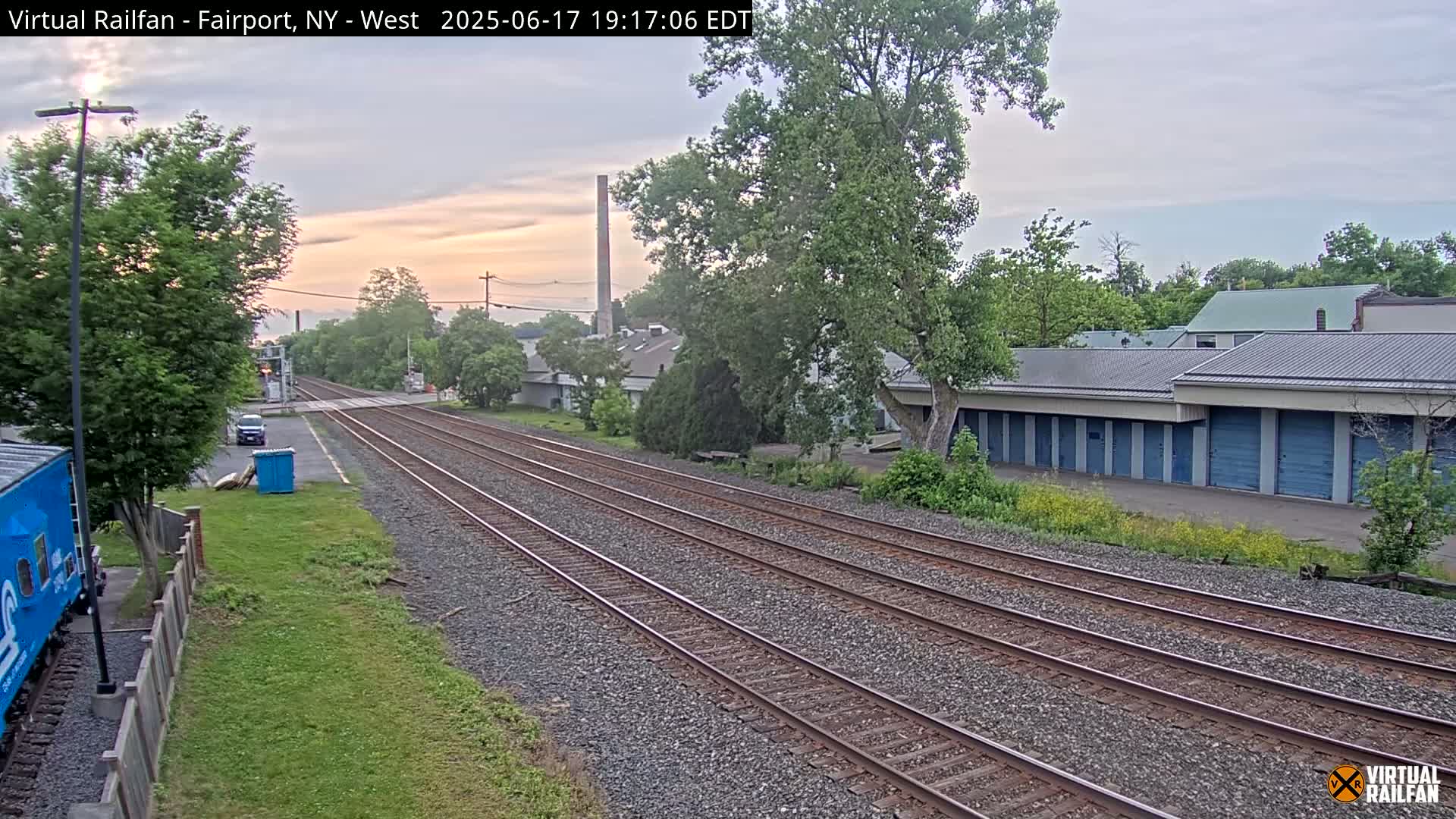 Fairport Raiway Junction Live Cam - Perinton, Monroe, New York, USA 